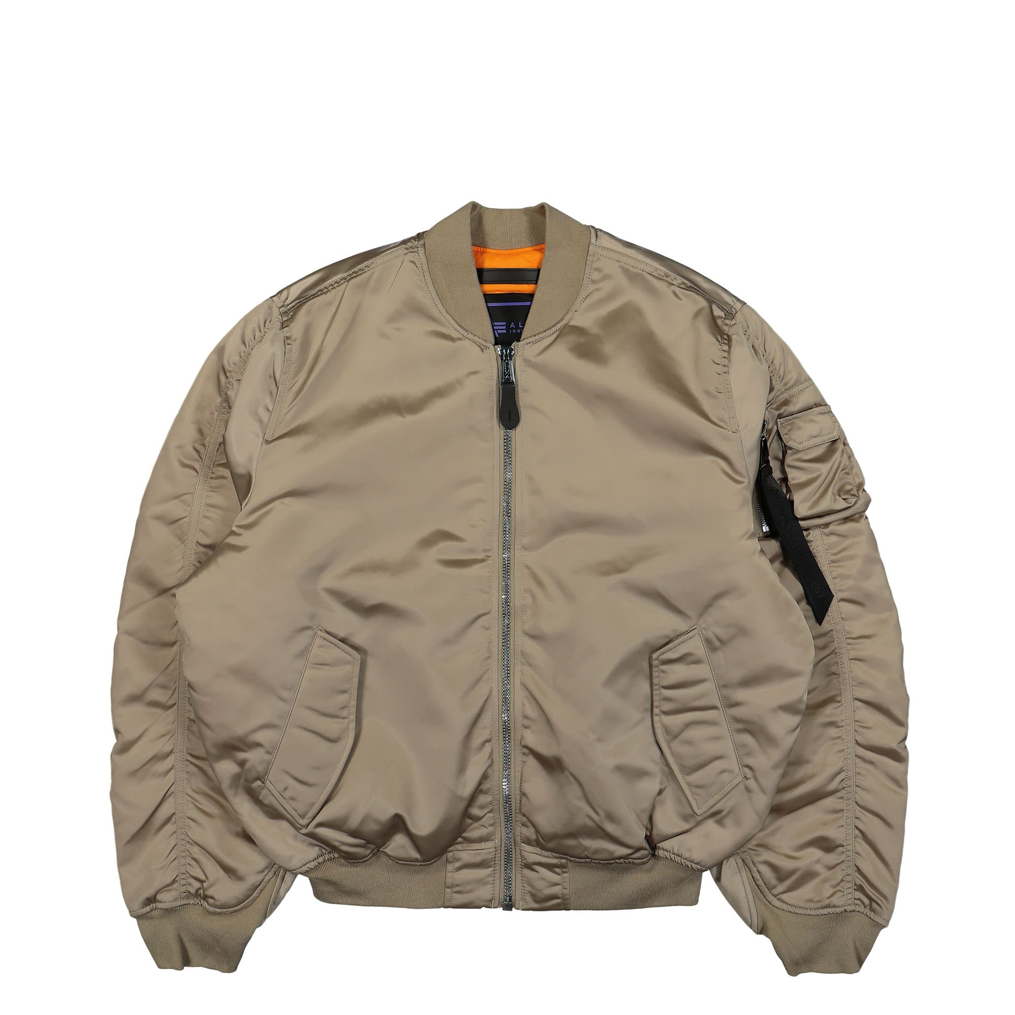 Alpha Industries MA-1 UV Vintage Sand Bomber & Varsity Jackets 146115UV / 679 Vintage Sand | Overkill