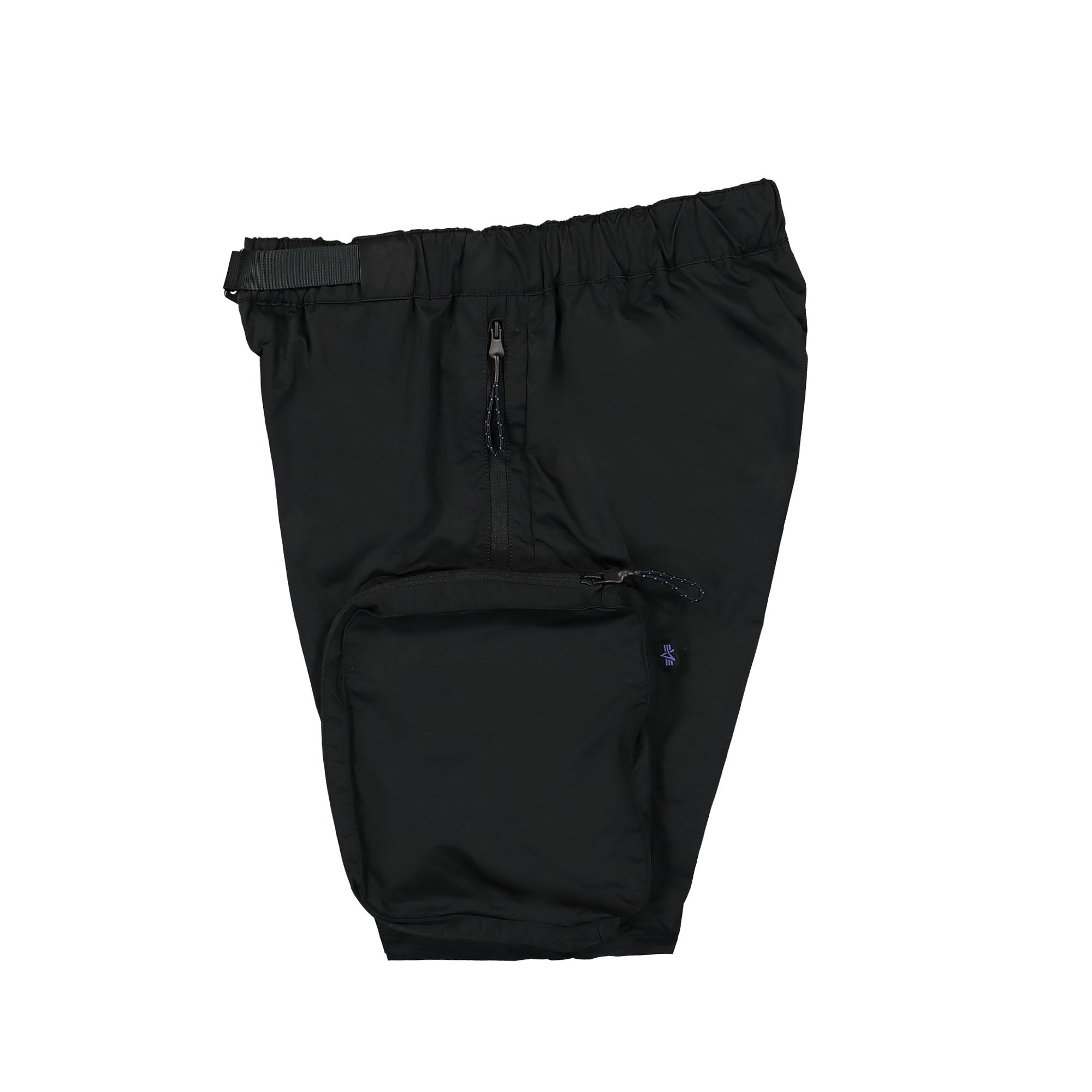 Alpha Industries Utility Short UV Black Shorts Close-up | Overkill