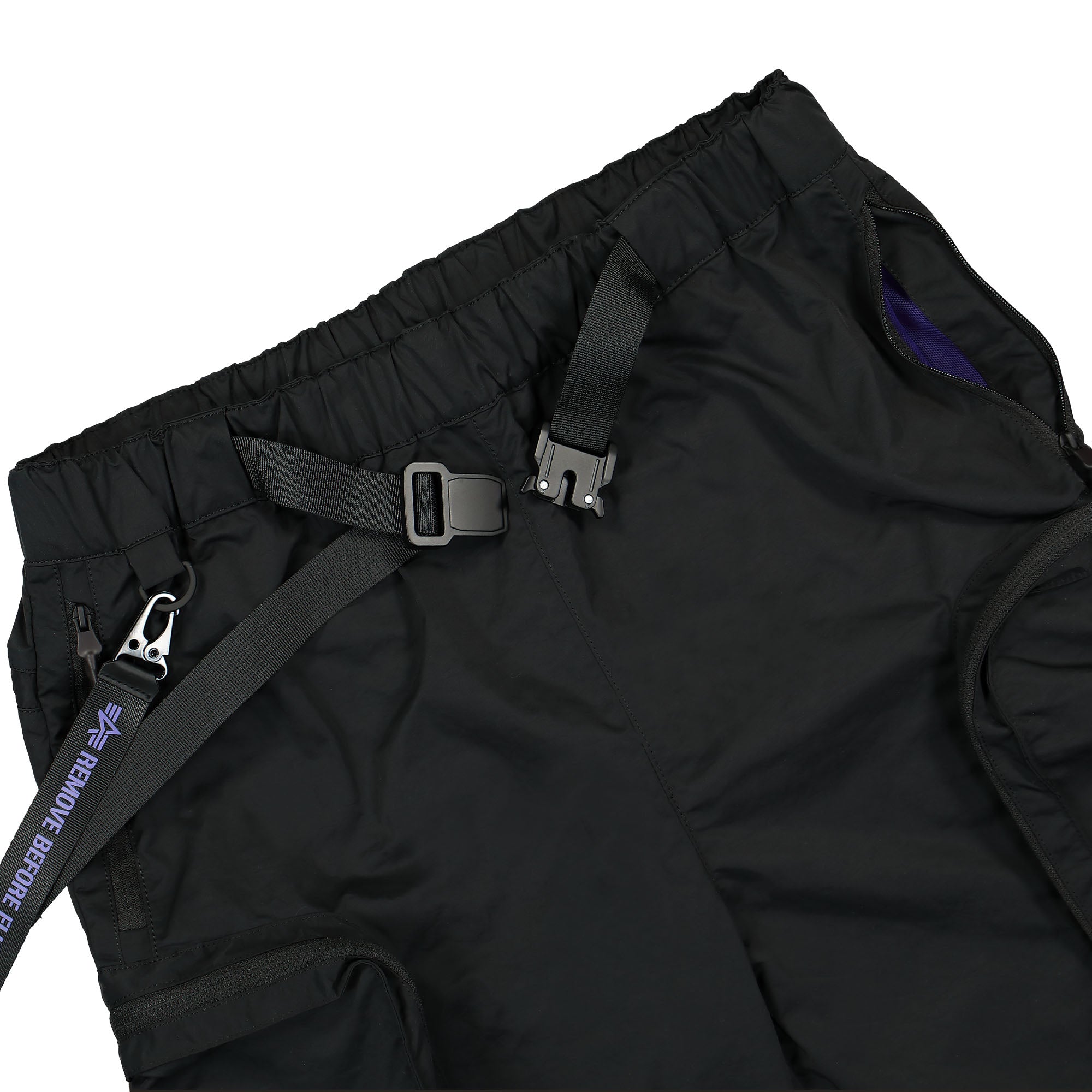 Alpha Industries Utility Short UV Black Shorts Detailfoto | Overkill