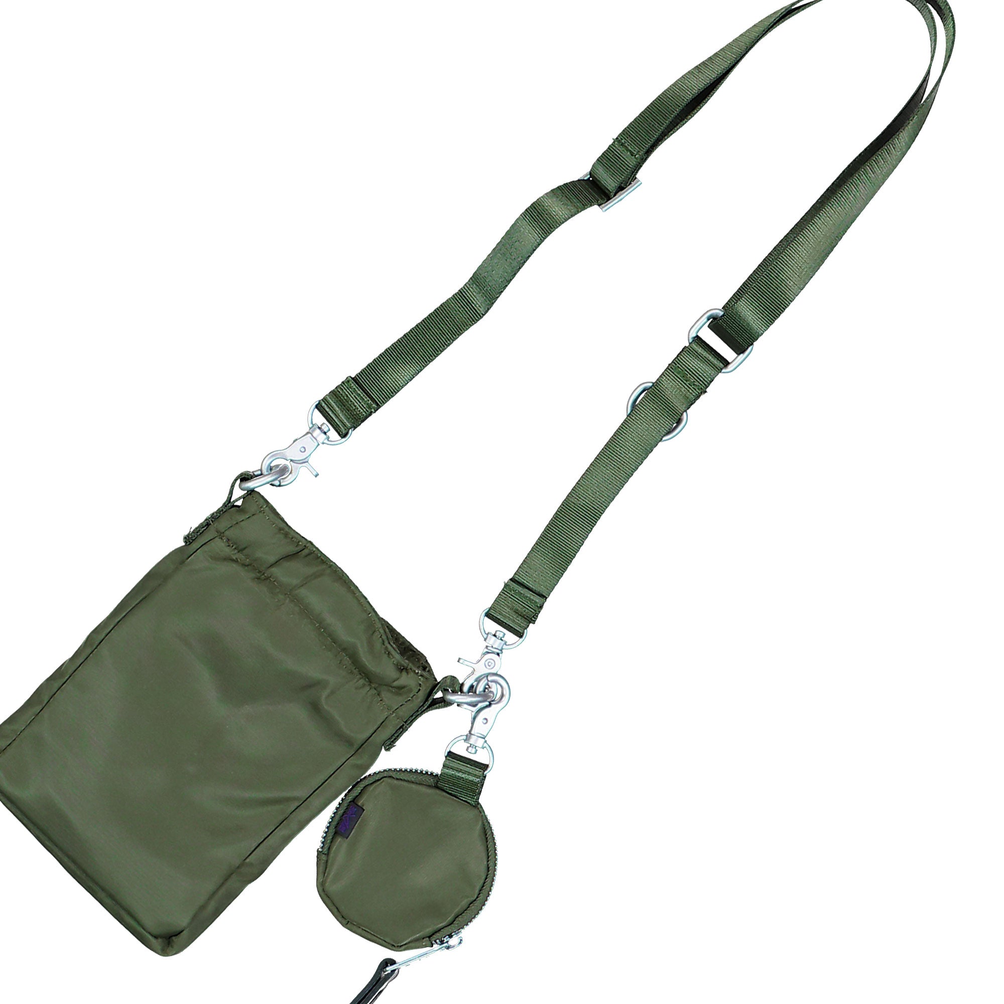Alpha Industries Travel Bag UV Sage Green Cross Body Bag 148947UV-01 Detail View 3 | Overkill