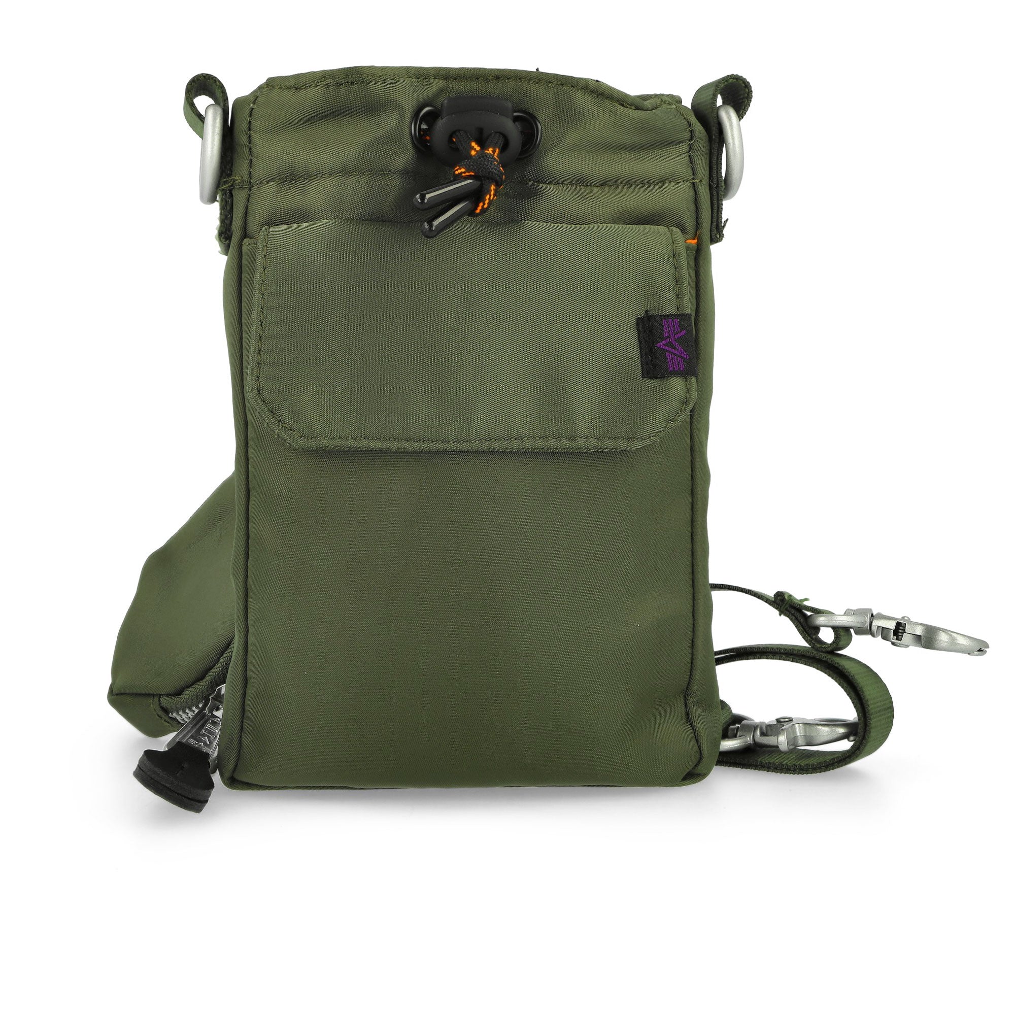 Alpha Industries Travel Bag UV Sage Green Cross Body Bag 148947UV-01 Detail View 4 | Overkill