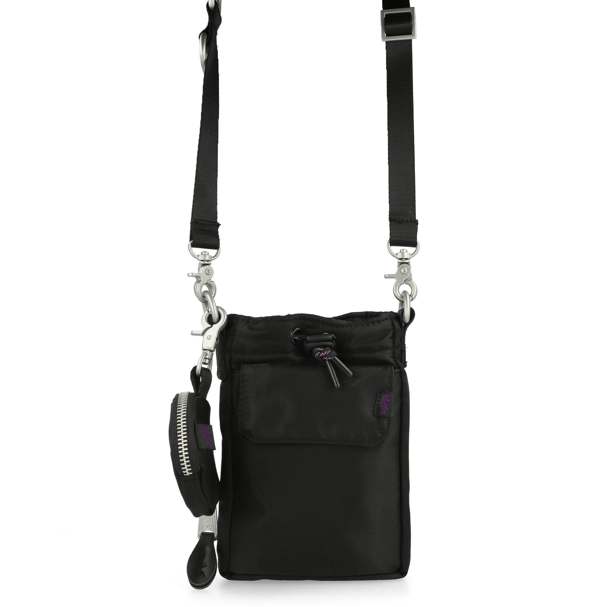 Alpha Industries Travel Bag UV Black Cross Body Bag 148947UV-03 | Overkill