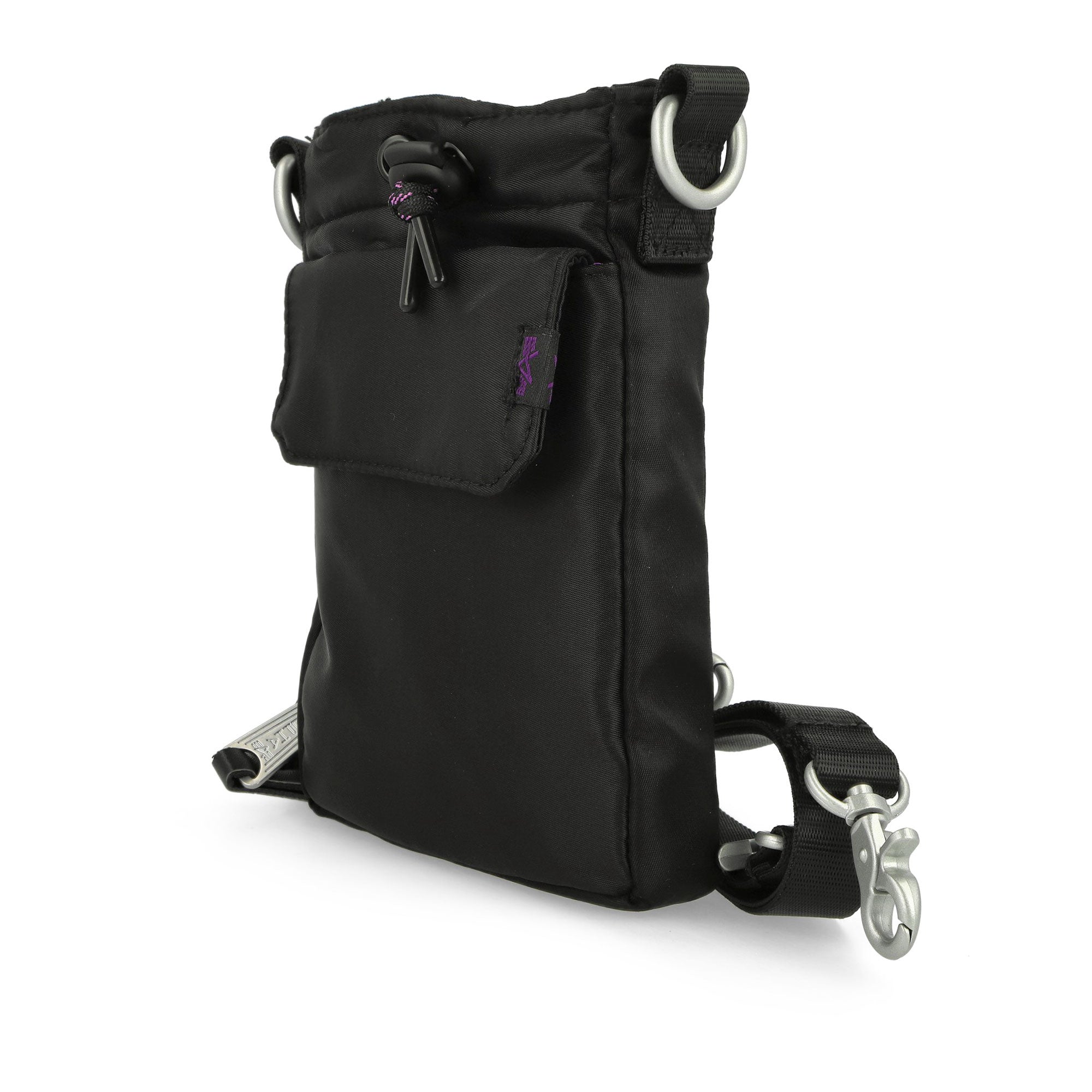 Alpha Industries Travel Bag UV Black Cross Body Bag 148947UV-03 Close-up | Overkill