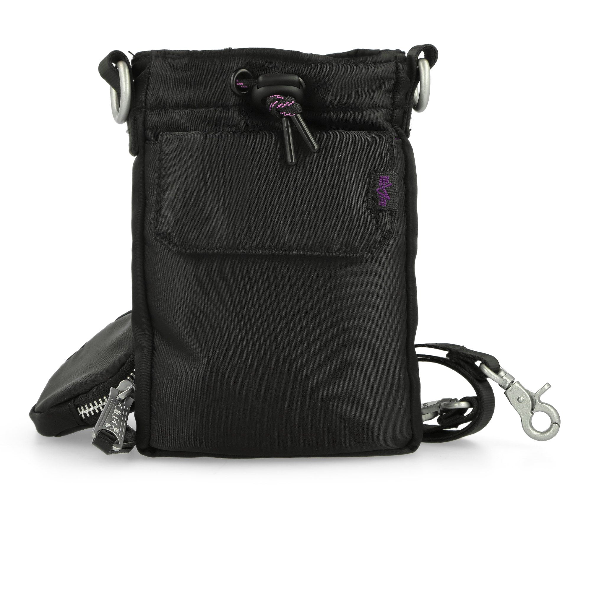 Alpha Industries Travel Bag UV Black Cross Body Bag 148947UV-03 Detail View 4 | Overkill