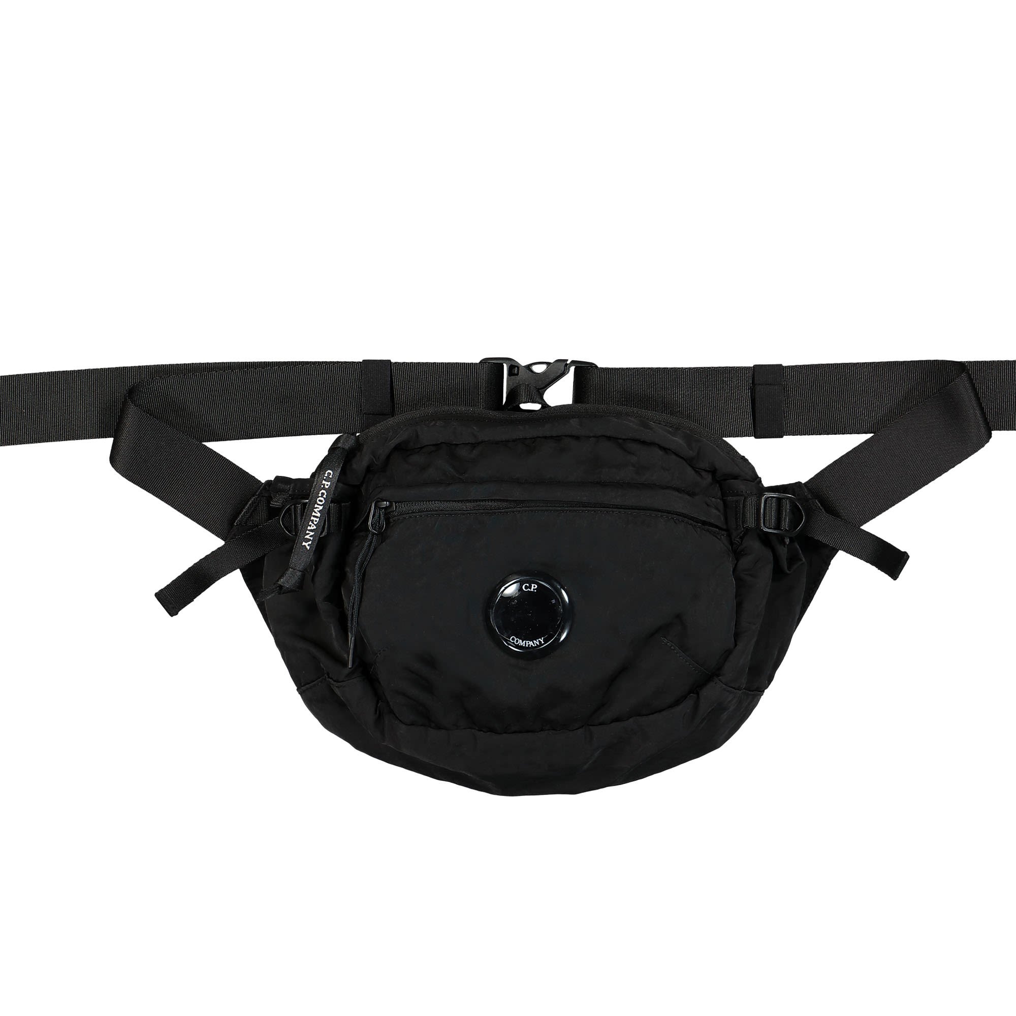 C.P. Company Nylon B Crossbody Bag Black Shoulder & Cross Body Bags 14CMAC112A-005269G 999 | Overkill