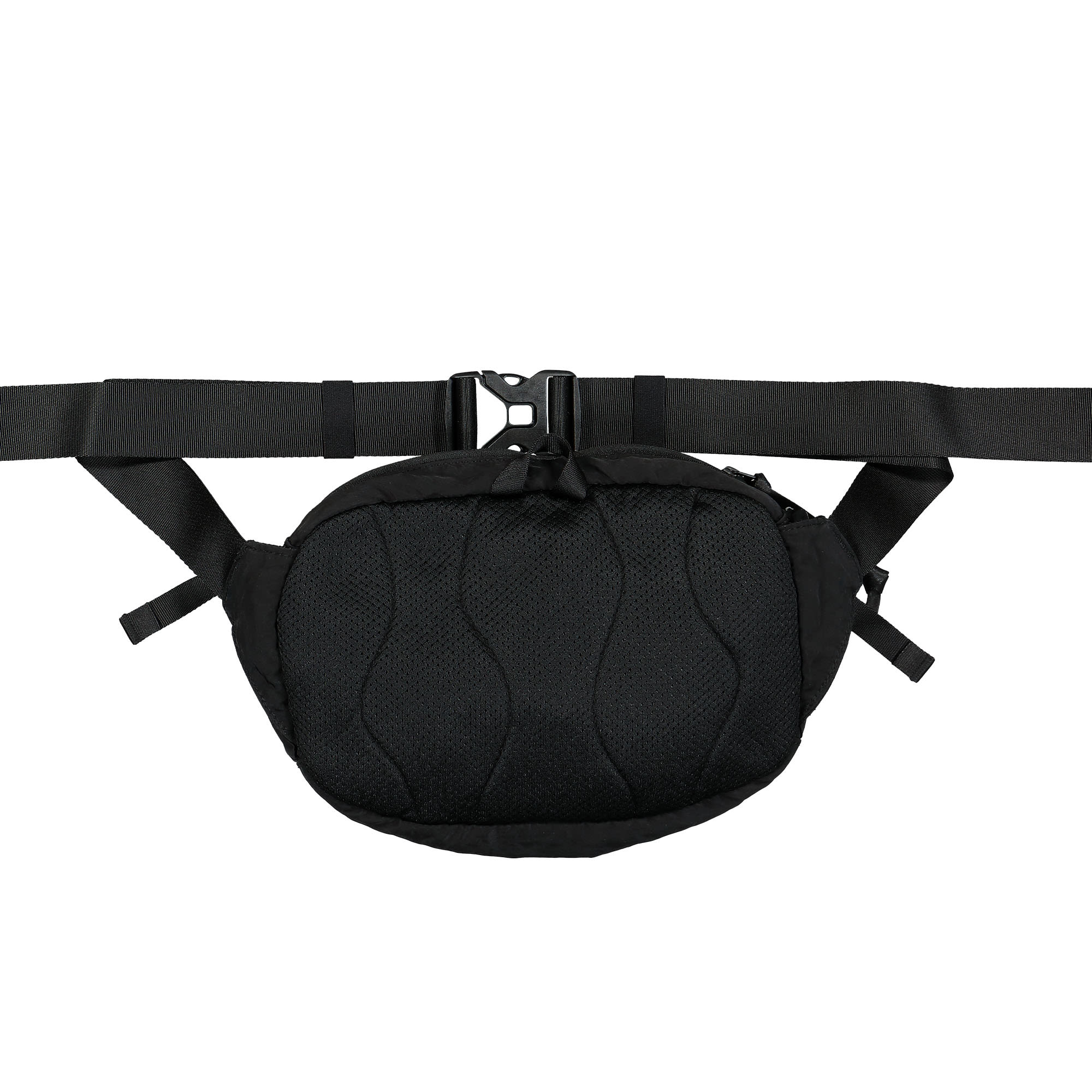 C.P. Company Nylon B Crossbody Bag Black Shoulder & Cross Body Bags Close-up | Overkill