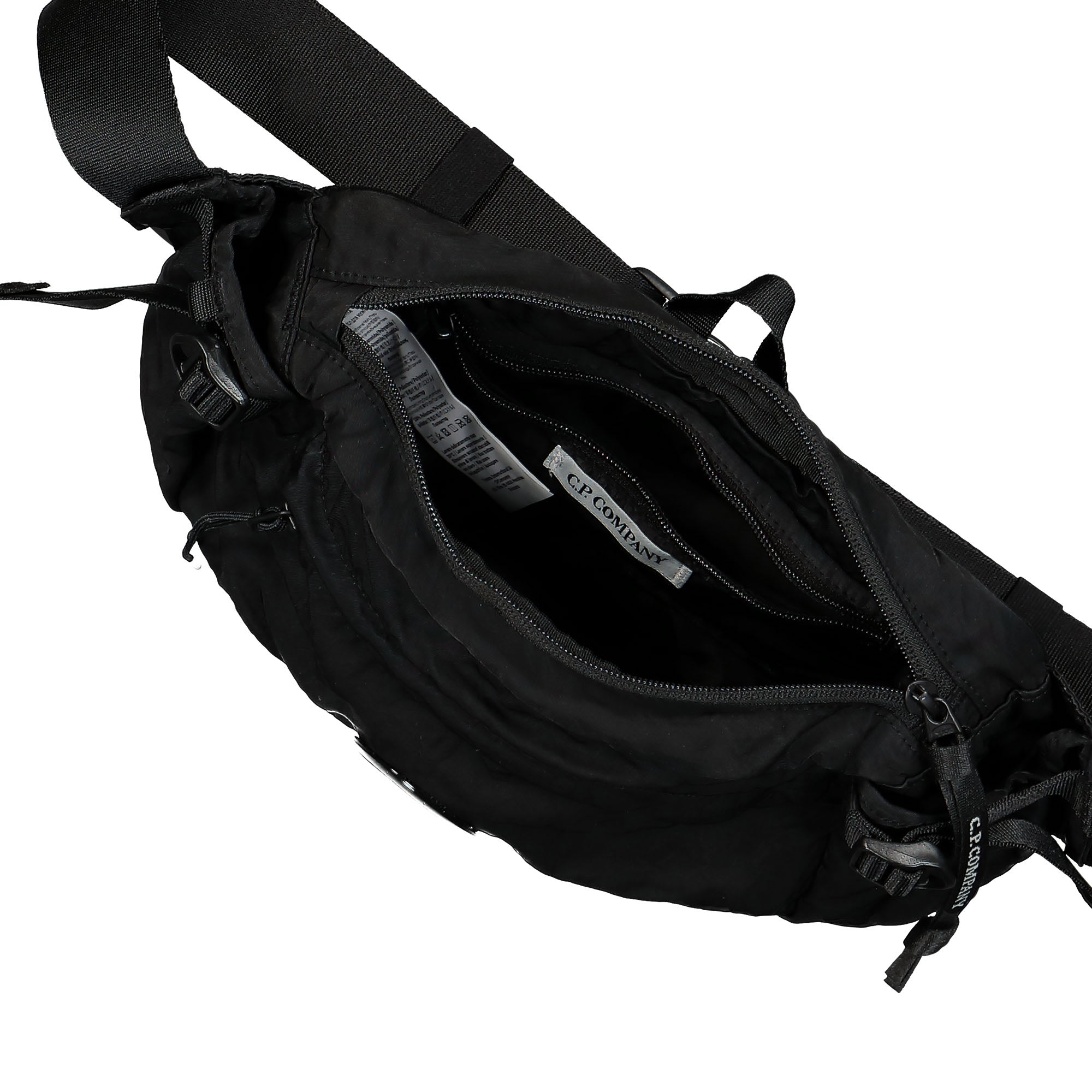 C.P. Company Nylon B Crossbody Bag Black Shoulder & Cross Body Bags Detailfoto | Overkill