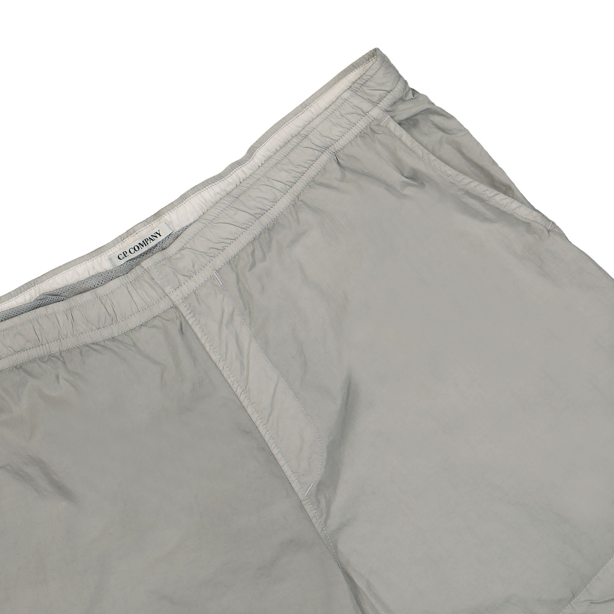C.P. Company Eco-Chrome Swim Shorts Flint Grey Swimwear Detailfoto | Overkill
