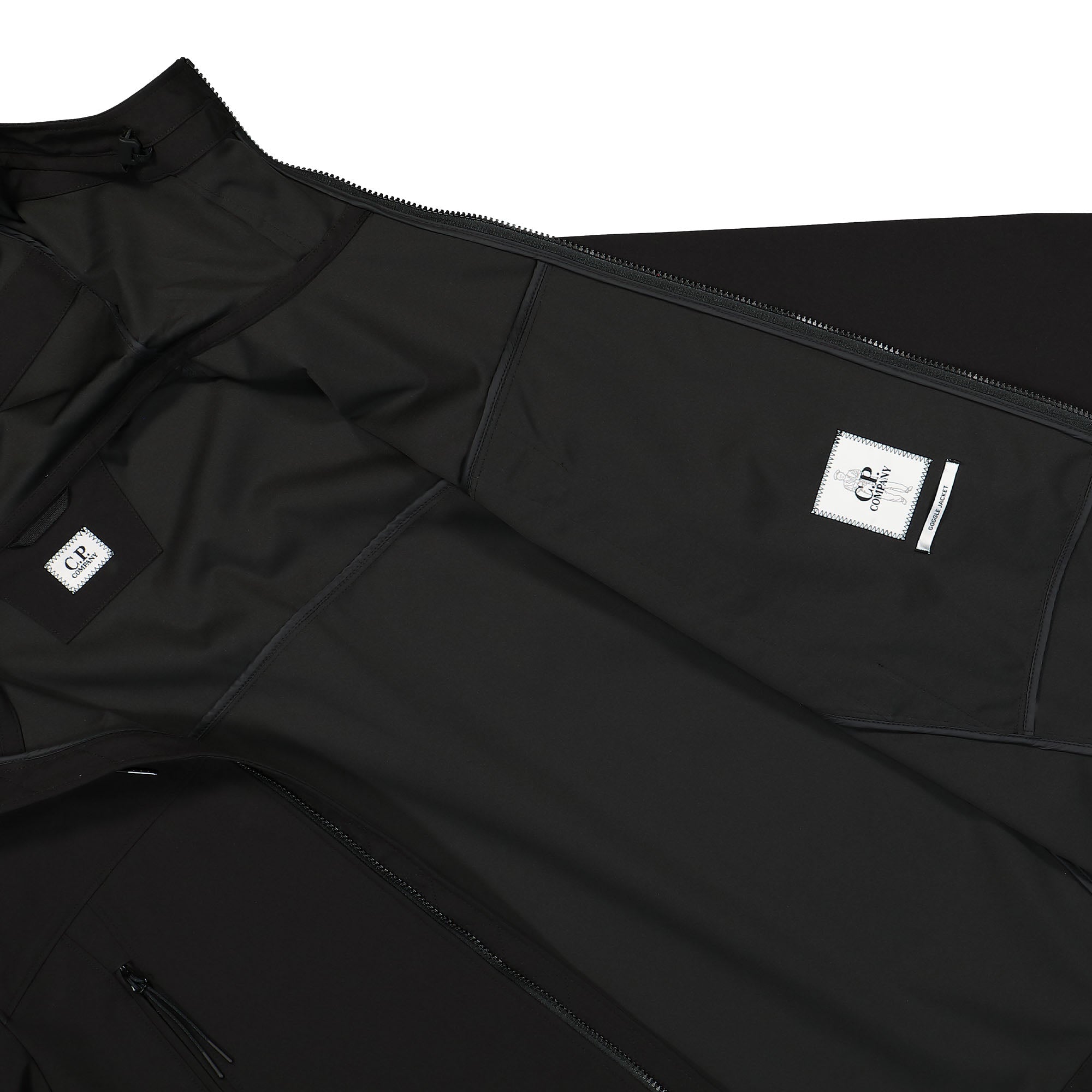 C.P. Company C.P. Shell-R Goggle Jacket Black Jackets Detail view 1 | Overkill