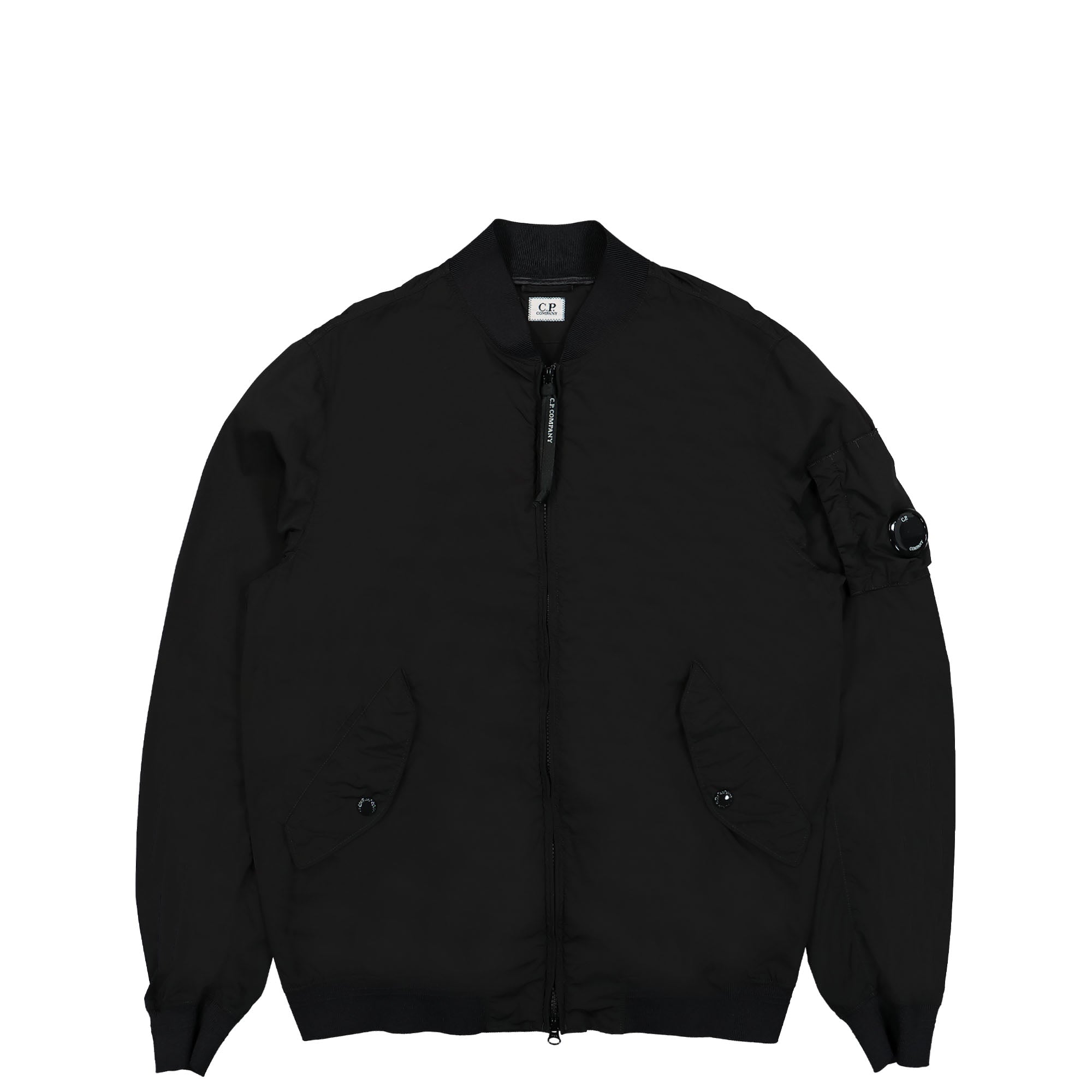 C.P. Company Nycra-R Bomber Jacket Black Bomber & Varsity Jackets 14CMOW004A-005864G 999 | Overkill