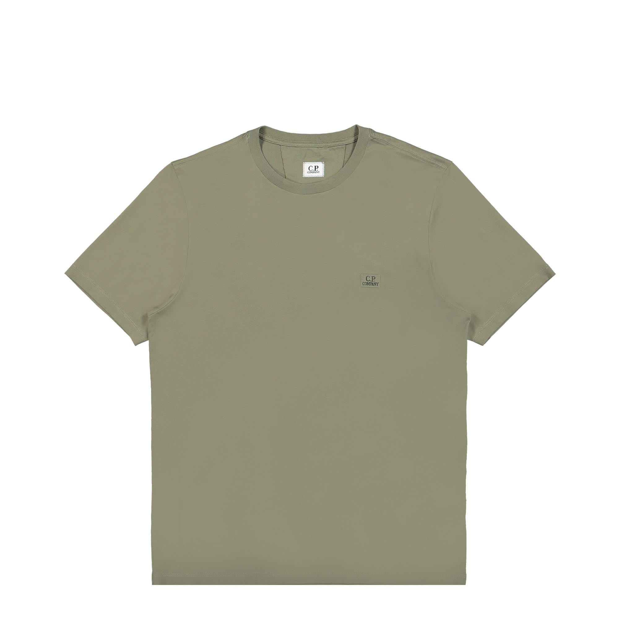 C.P. Company 30/1 Jersey T-Shirt Bronze Green T-Shirts 14CMTS068A-005100W 648 | Overkill