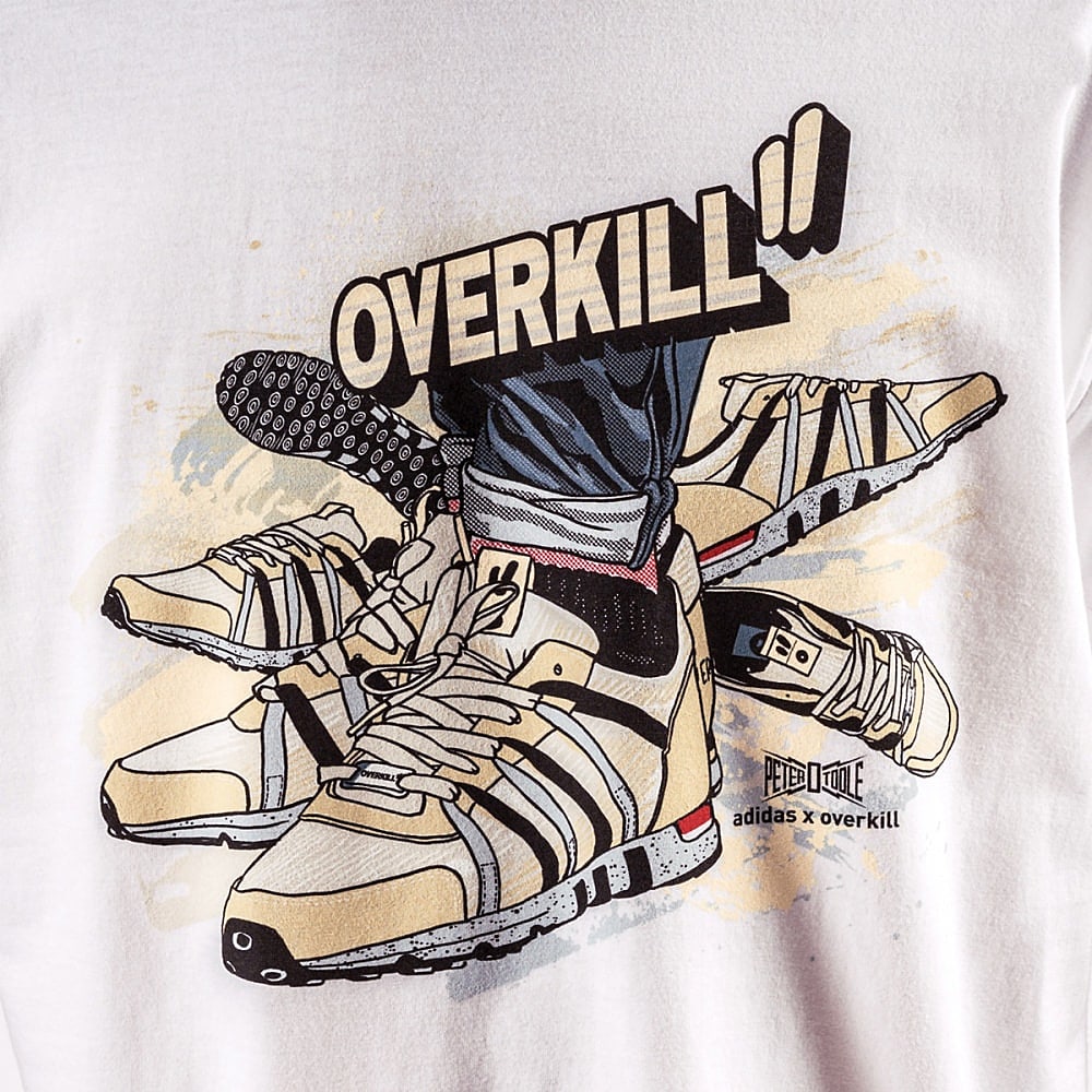 Overkill x Peter O'Toole Shirt White / sand T-Shirts Material | Overkill