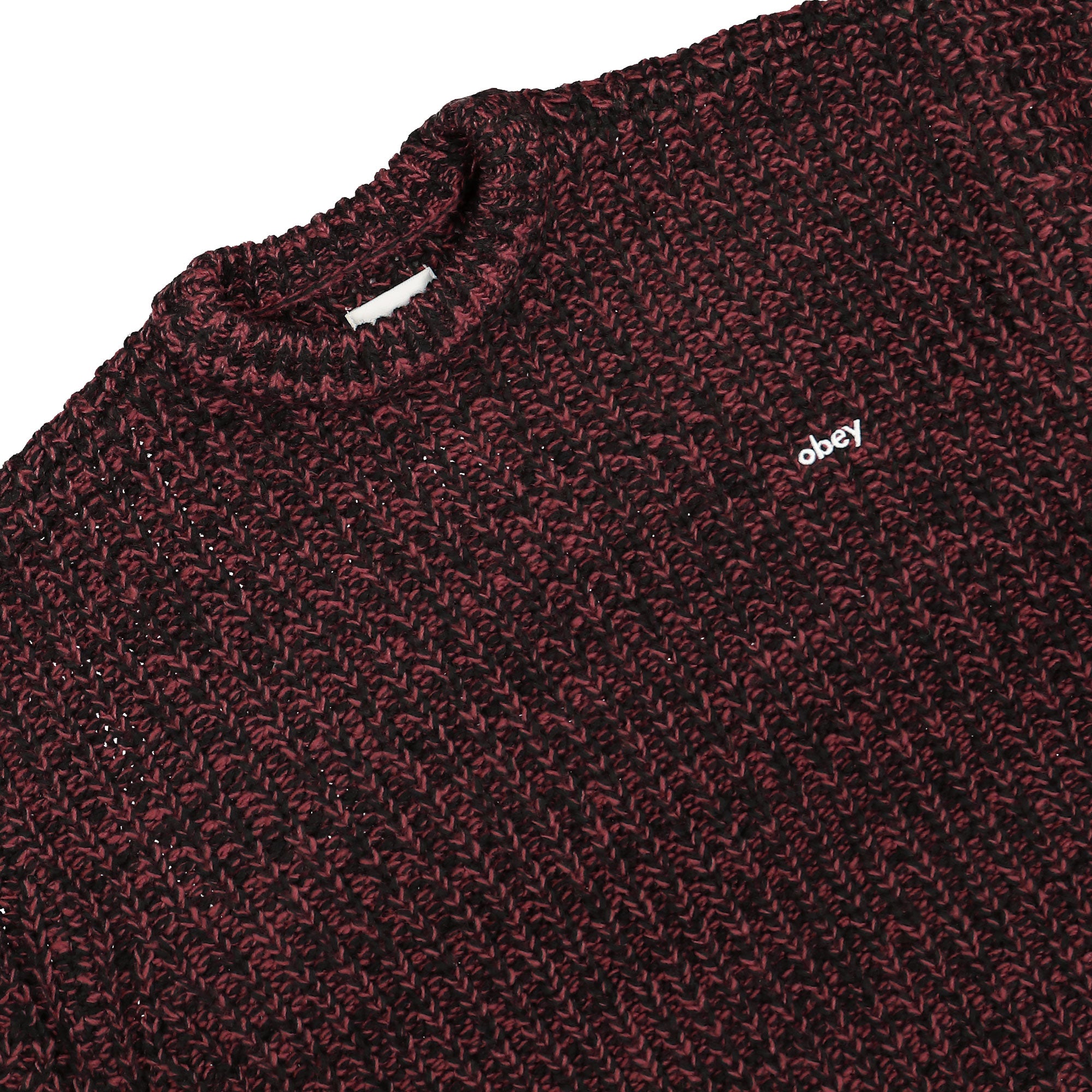 Obey Anthony Sweater Zinfandel Multi Sweatshirts Close-up | Overkill