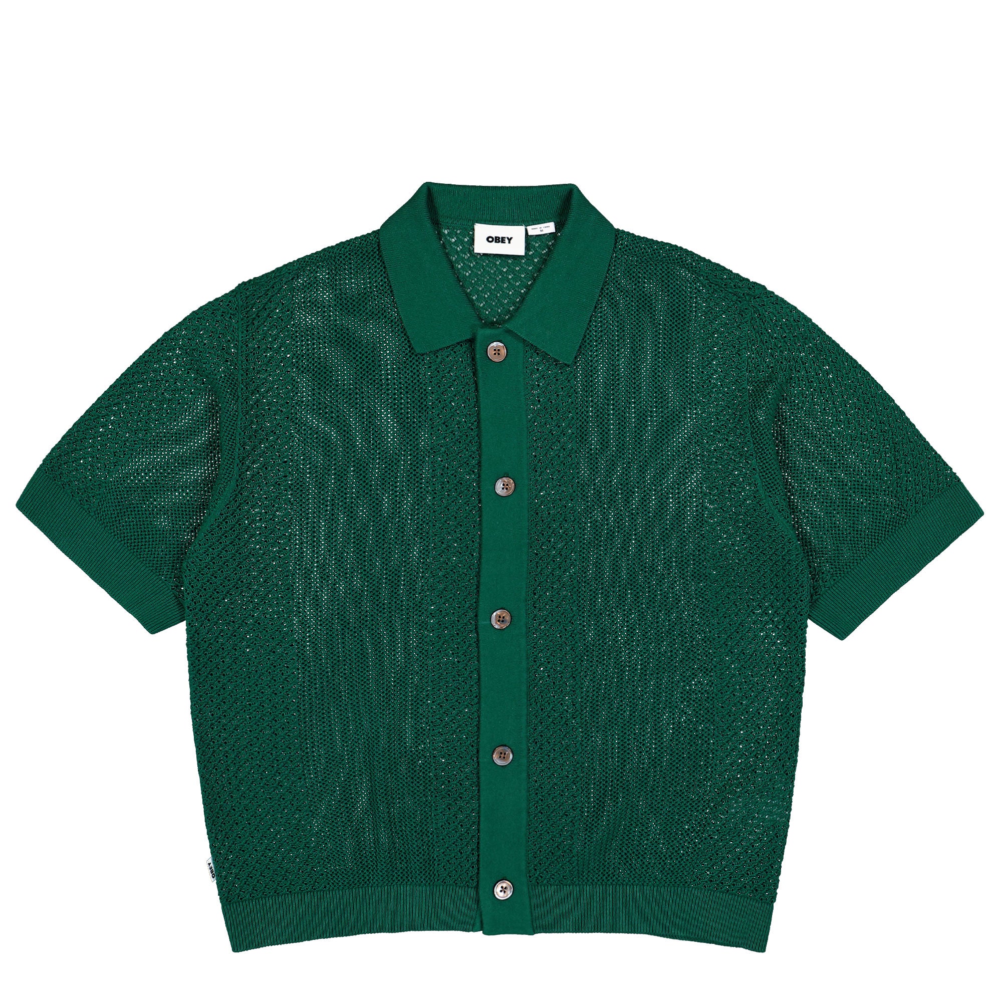 Obey Evan Sweater Shirt Forest Green Shirts 151000103 / Forest Green | Overkill
