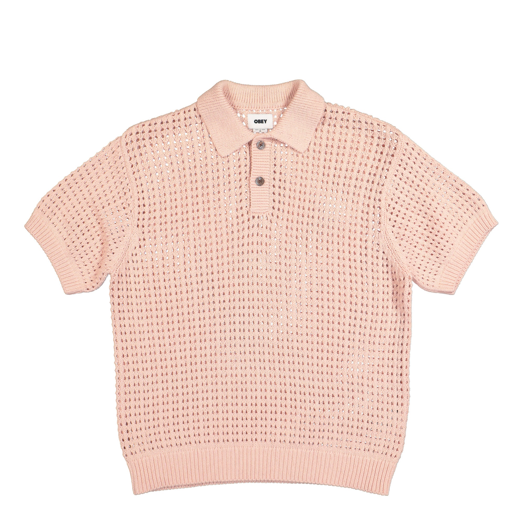 Obey Kody Polo Pale Pink Polo Shirts 151000104 / Pale Pink | Overkill