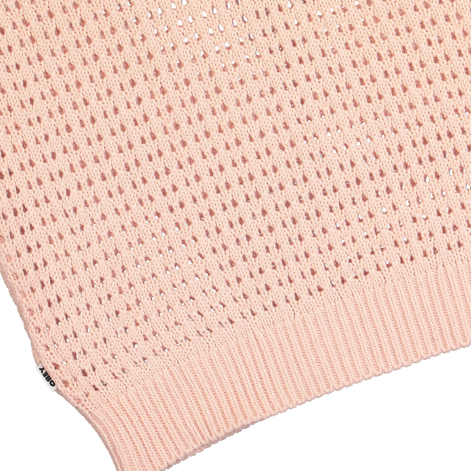 Obey Kody Polo Pale Pink Polo Shirts Detailfoto | Overkill
