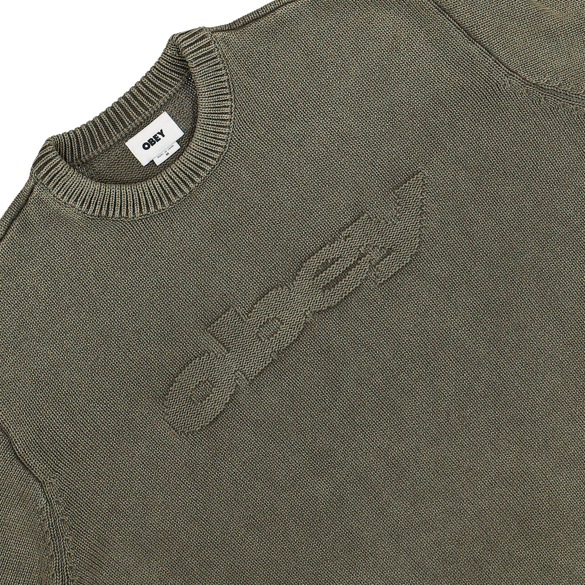 Obey Deer Sherpa Jacket Black Multi Jacket 121800636-BLKM Detailfoto | Overkill