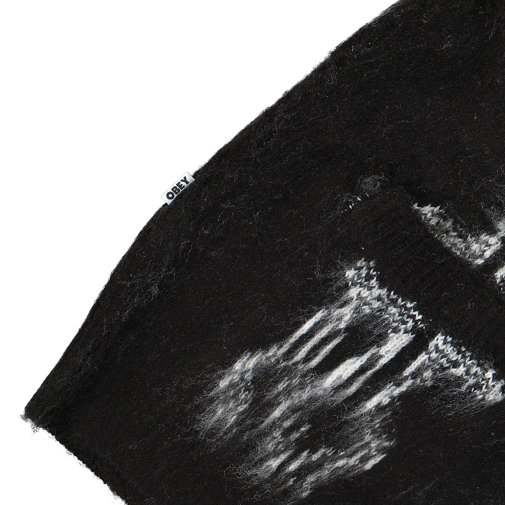 Obey Temple Cardigan Black Cardigans Detail view 1 | Overkill