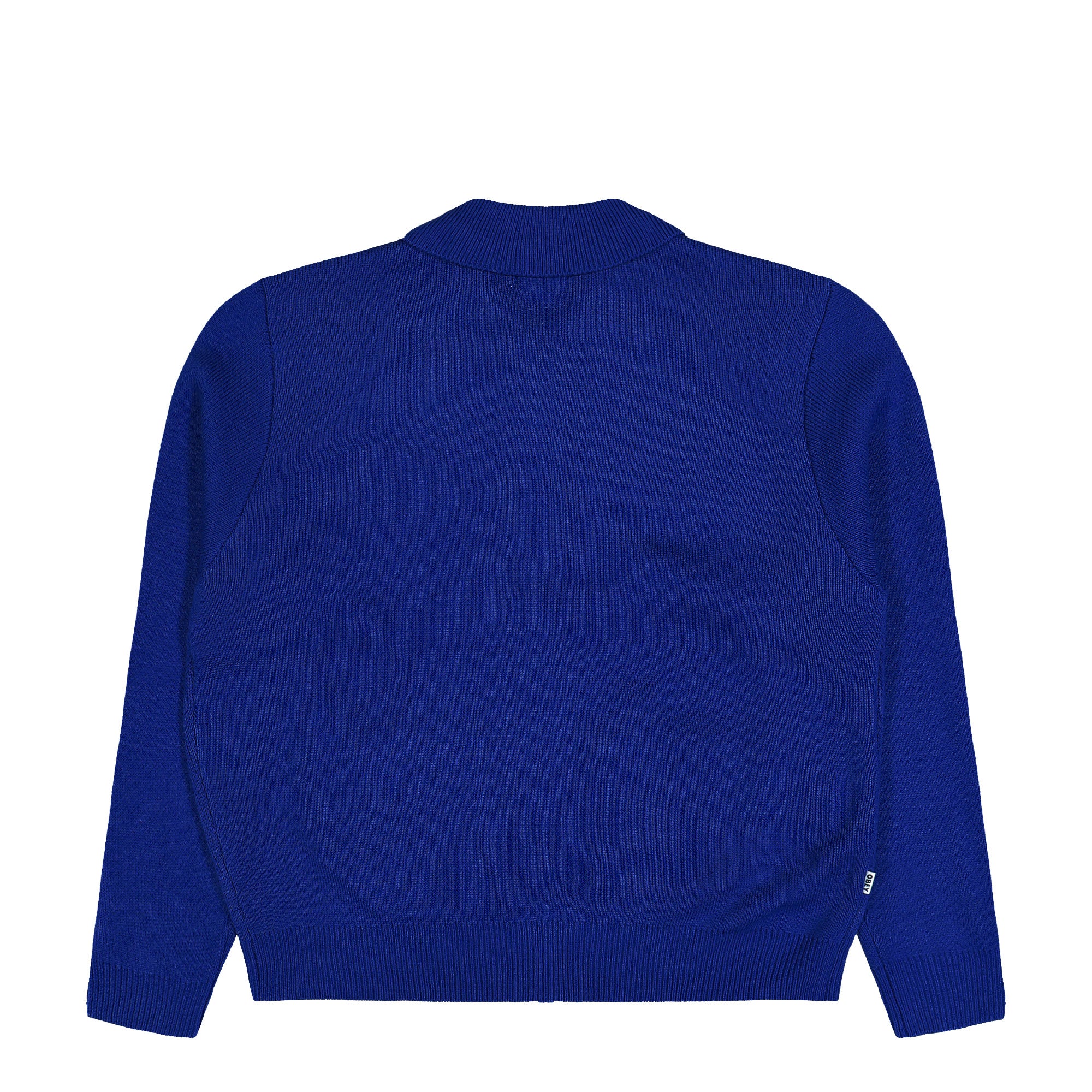 Obey Floral Zip Cardigan Surf Blue Cardigan 151010041 / Surf Blue Close-up | Overkill