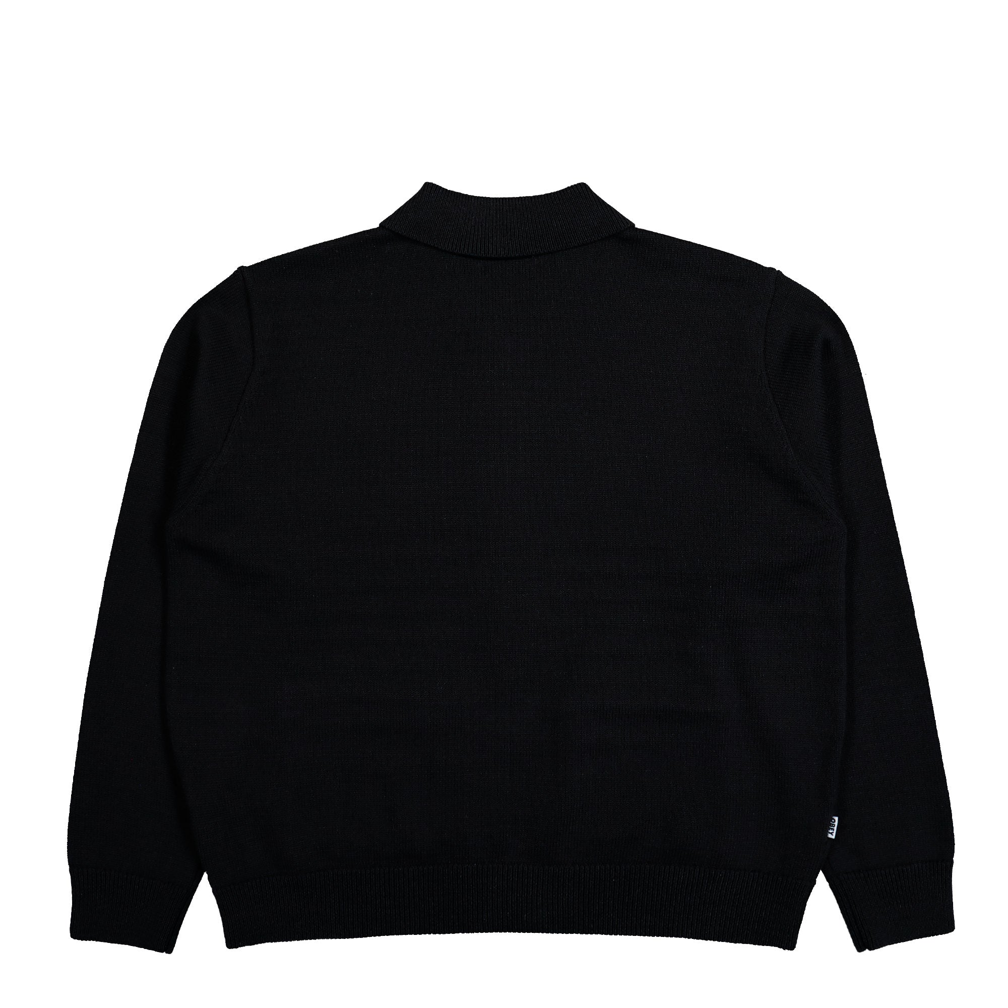 Obey Matt Zip Up Sweater Black Multi Cardigans 151010046 Close-up | Overkill