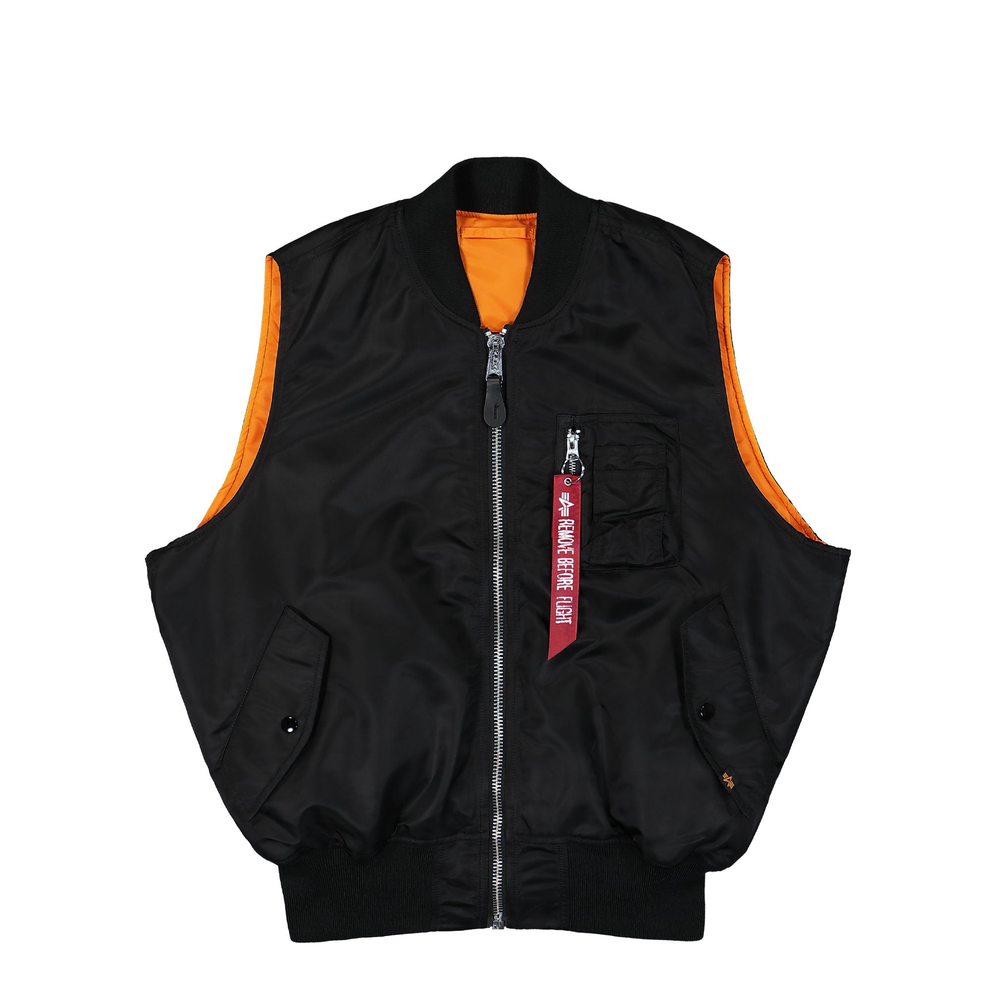 Alpha Industries MA-1 Heritage Vest Black Vests 156146-03 | Overkill