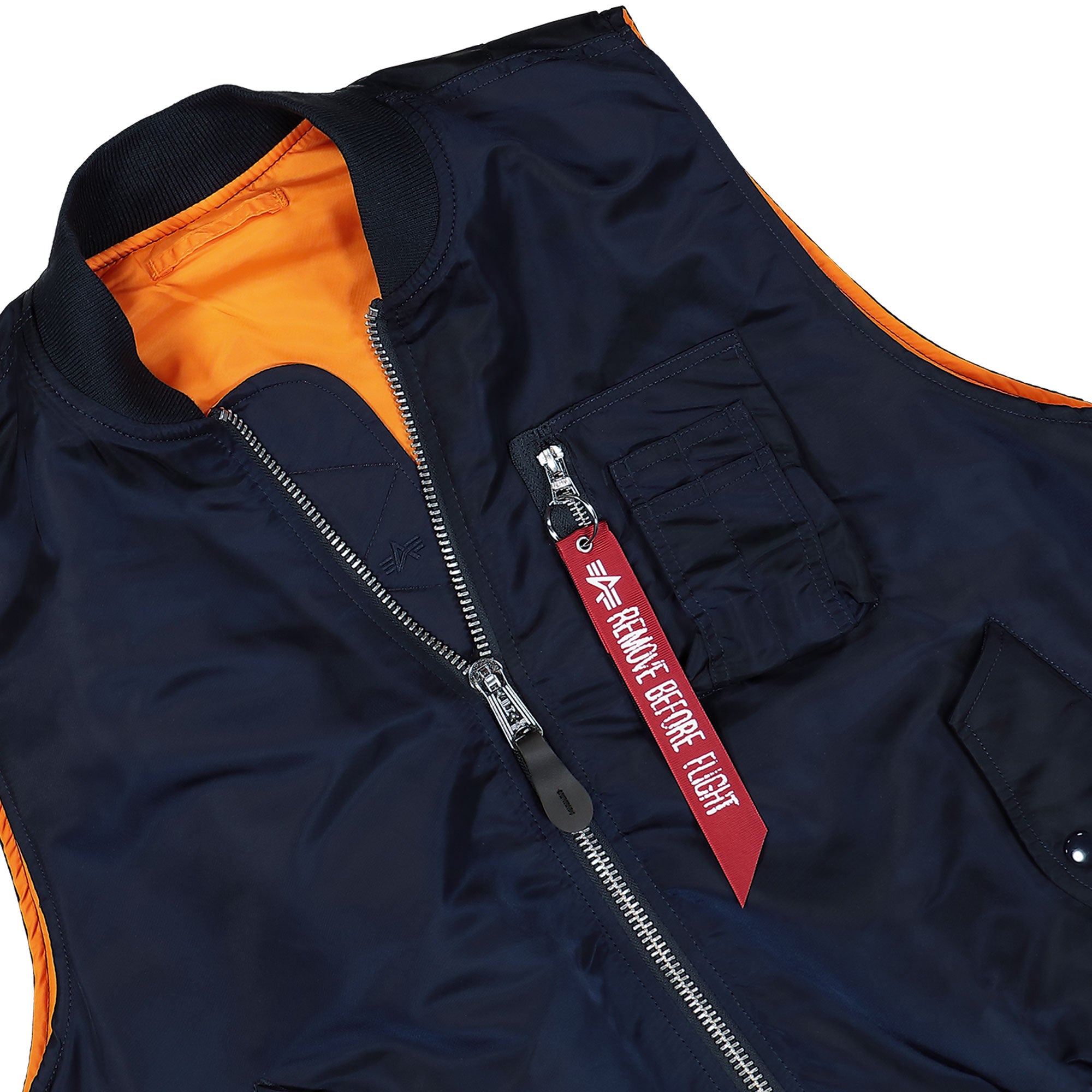 Alpha Industries MA-1 Heritage Vest Rep. Blue Vests Detail view 1 | Overkill