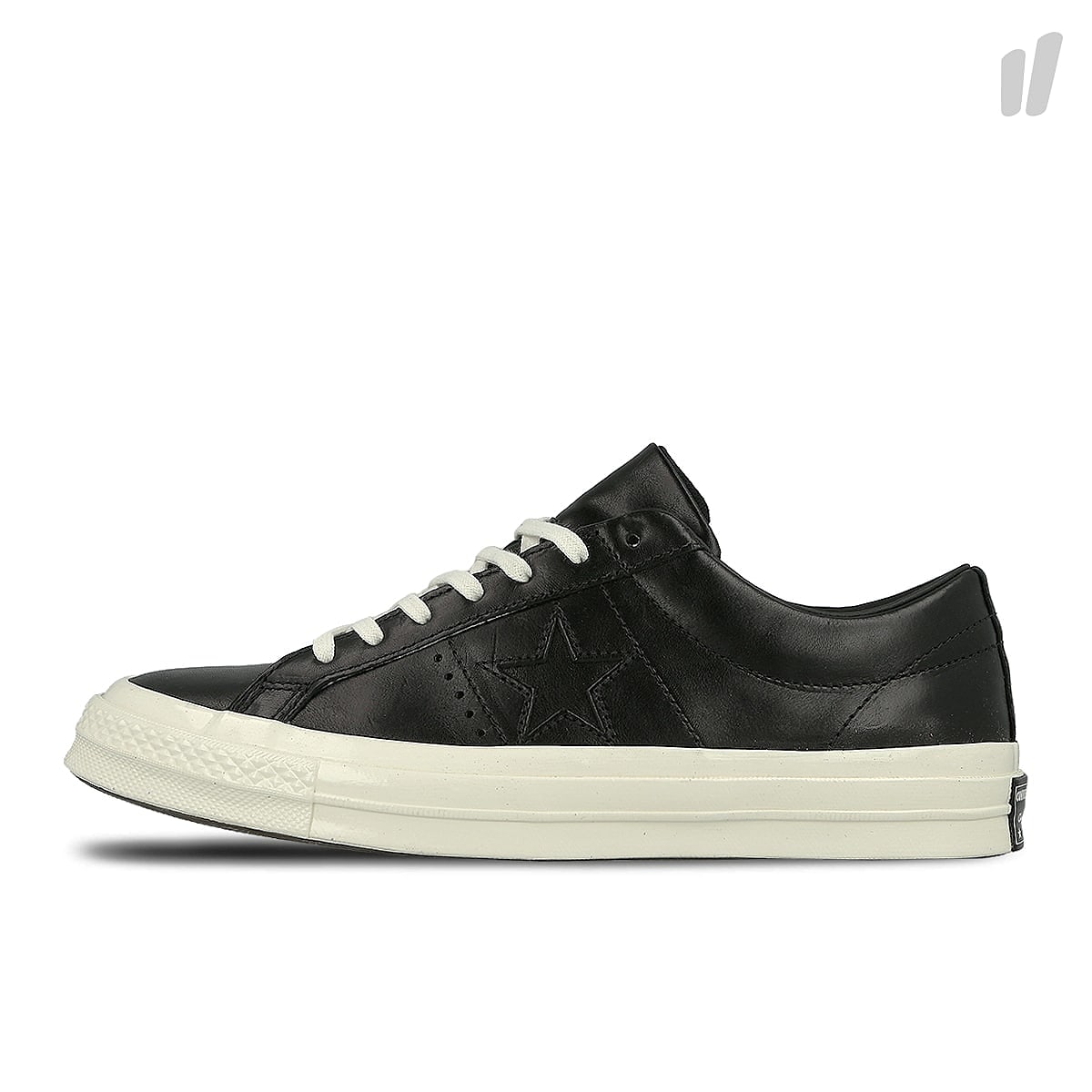 Converse one star ox Black-Black-Egret Sneakers 157804C | Overkill