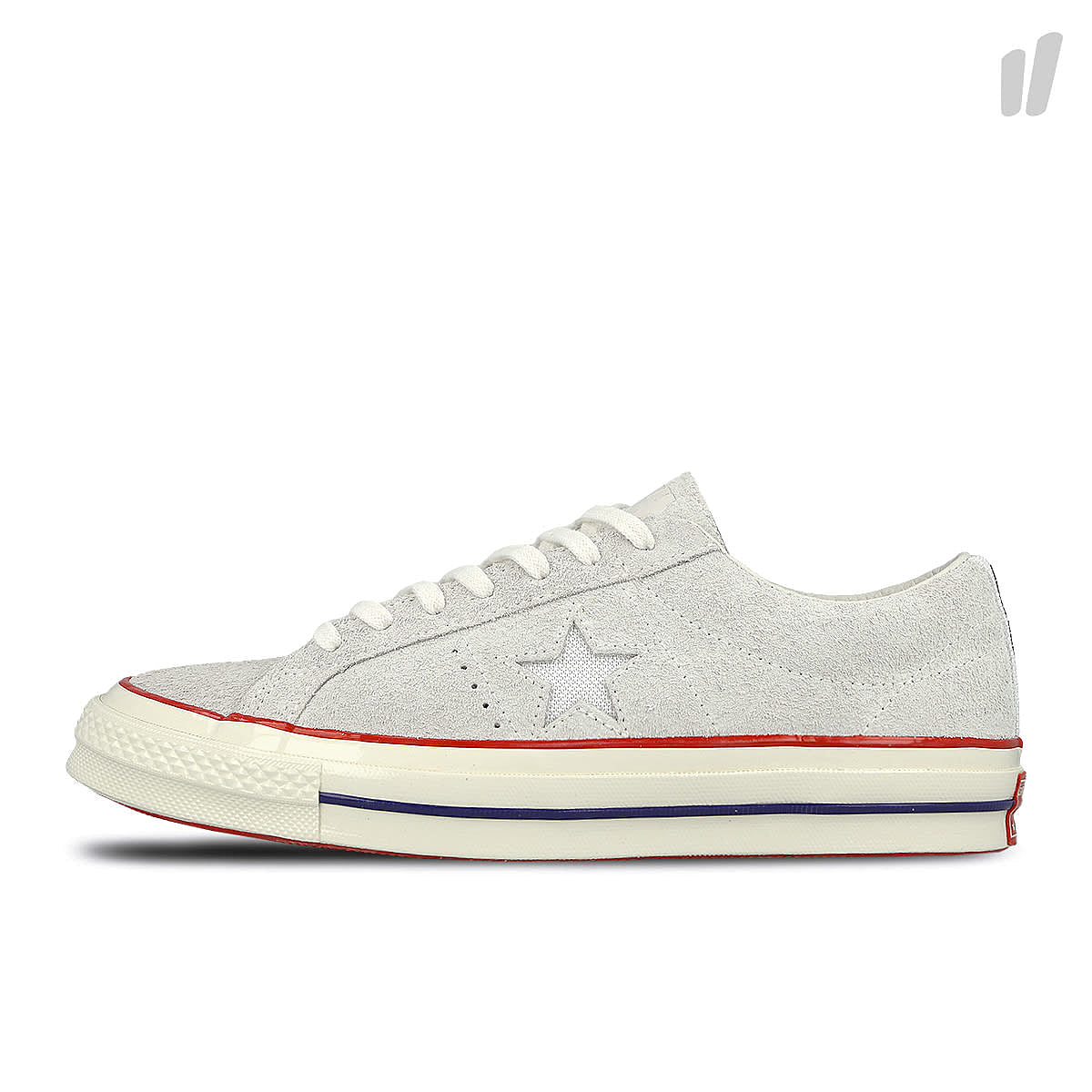 Converse one star ox Blanc de Blanc / High Risk Red Sneakers 158893C | Overkill