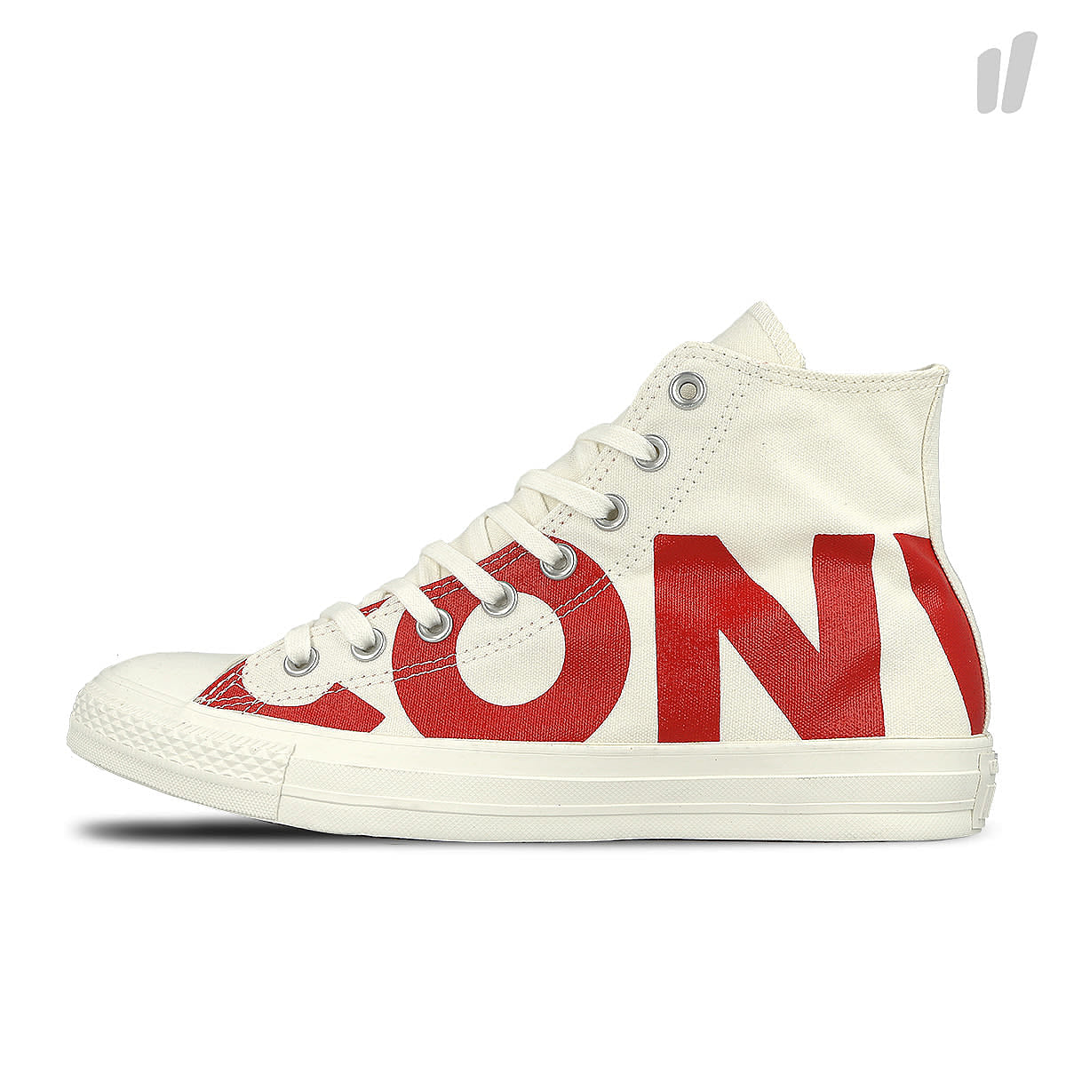 Converse chuck taylor all star high Natural / Enamel Red / Egret Sneakers 159532C | Overkill