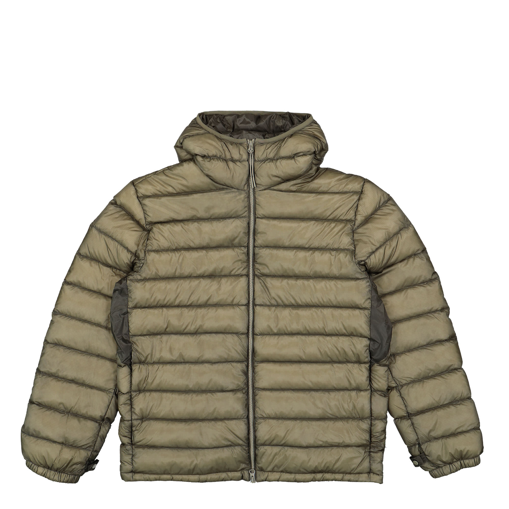 C.P. Company Metropolis Series A.A.C. Hooded Jacket Silver Sage Jackets Close-up | Overkill