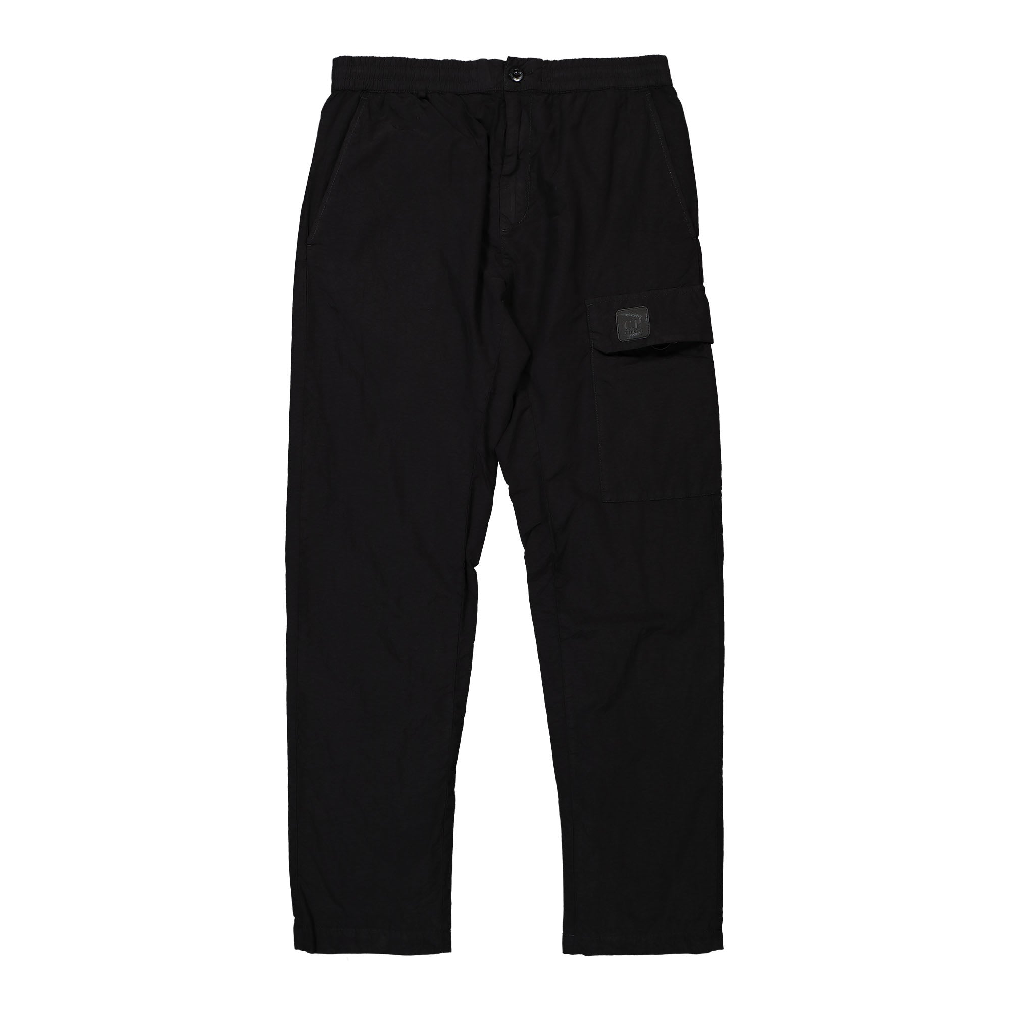 C.P. Company Flatt Nylon Ergonomic Pants Black Casual Pants 15CLPA034A-005991G 999 | Overkill