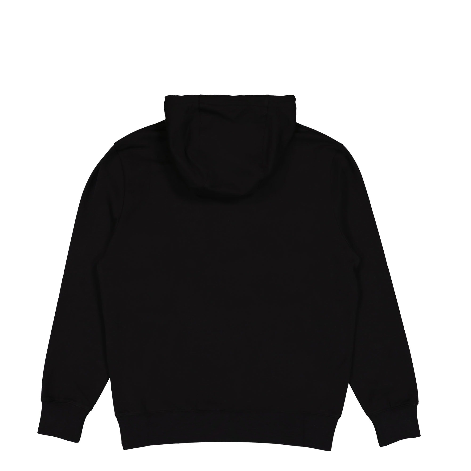 C.P. Company Metropolis Series Stretch Fleece Logo Hoodie Black Hoodies Material | Overkill