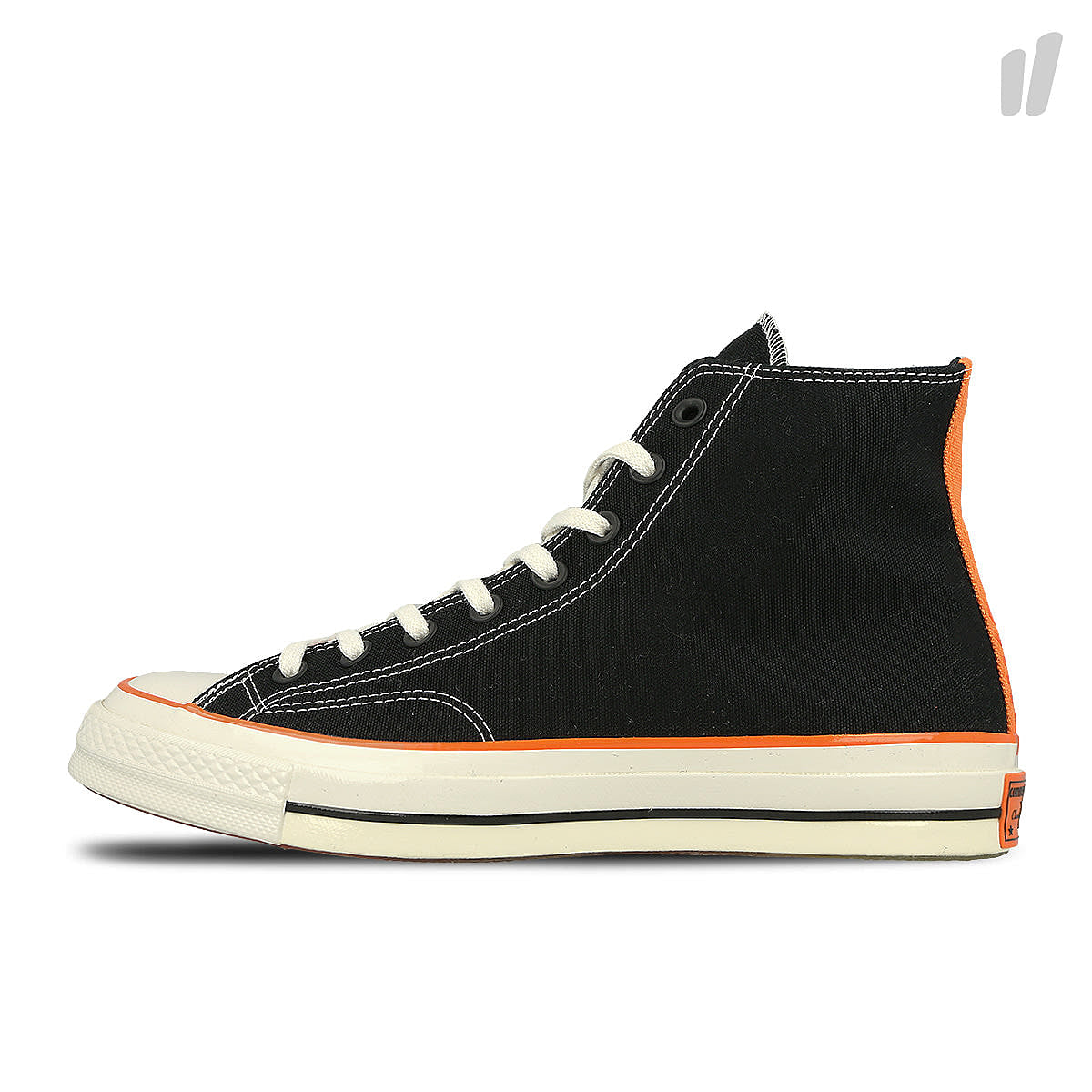 Converse chuck taylor all star 70 hi Black-Vibrant Orange-Egret Sneakers | Overkill
