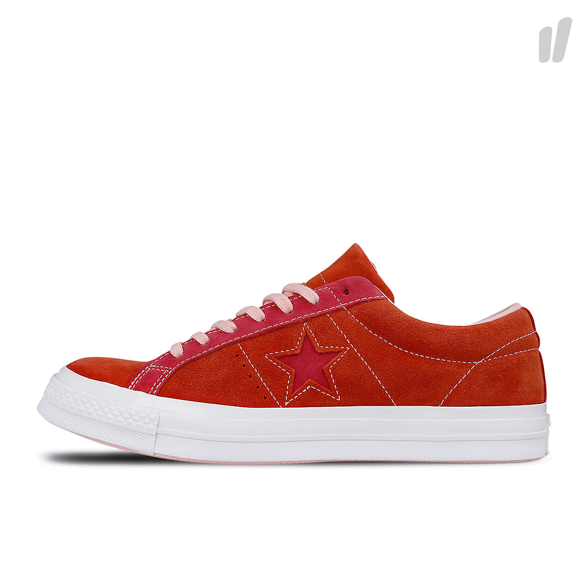 Converse one star ox Enamel Red / Pink Pop Sneakers 161613C | Overkill