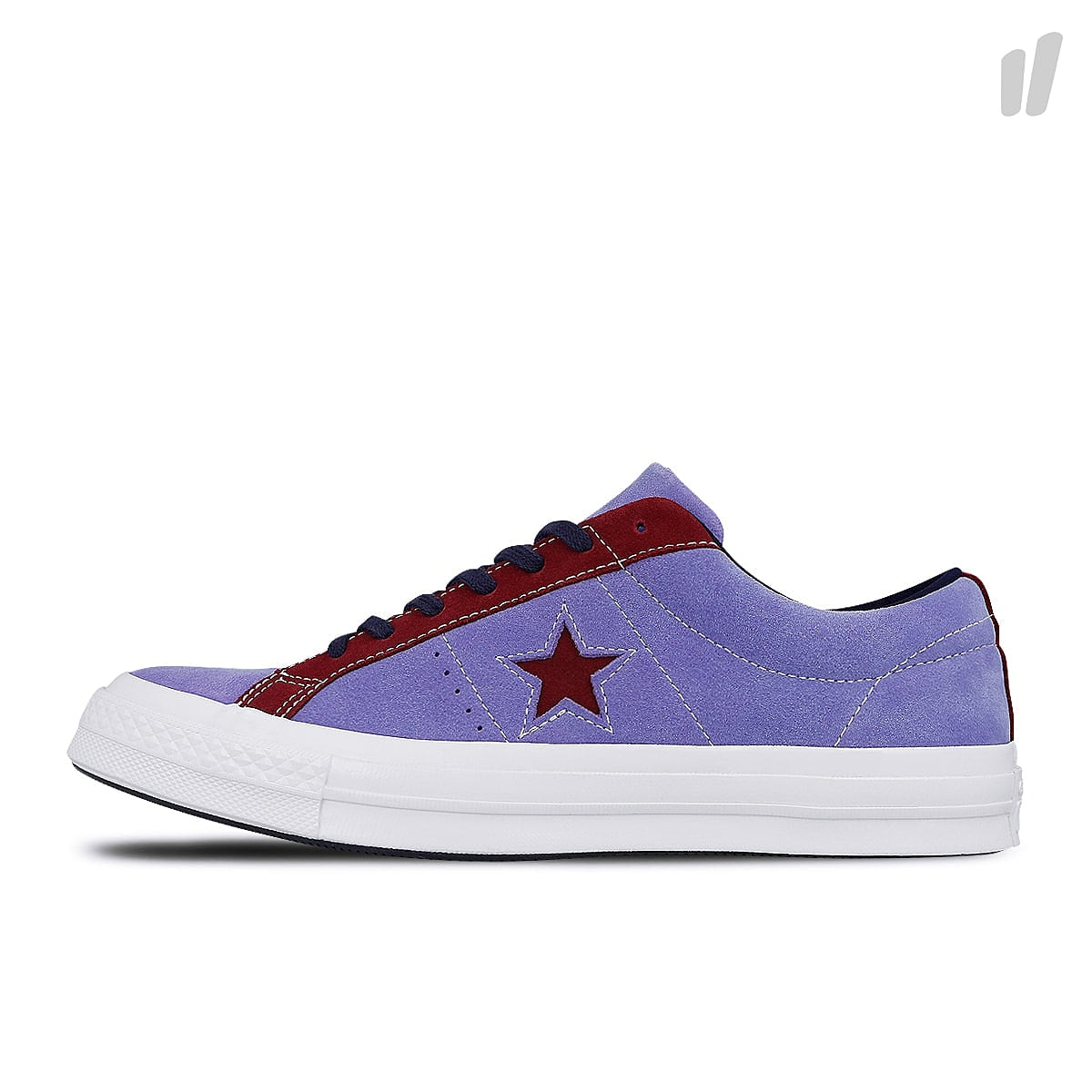 Converse one star ox Deep Periwinkle / Rhododenron Sneakers 161618C | Overkill