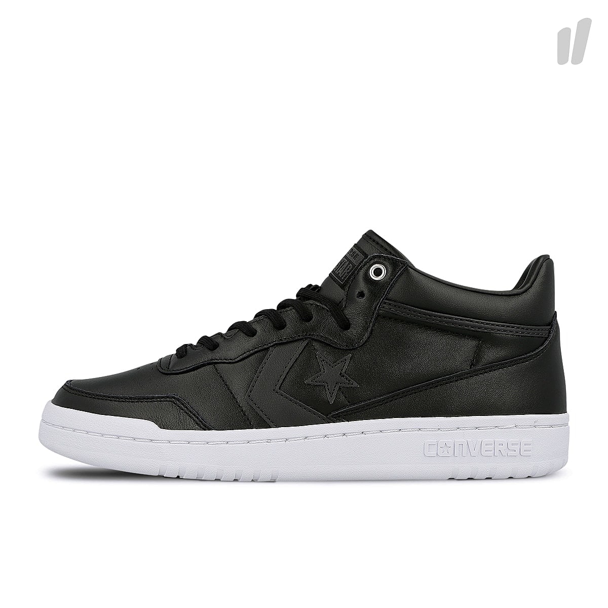 Converse fastbreak mid Black-Almost Black-White Sneakers 161625C | Overkill