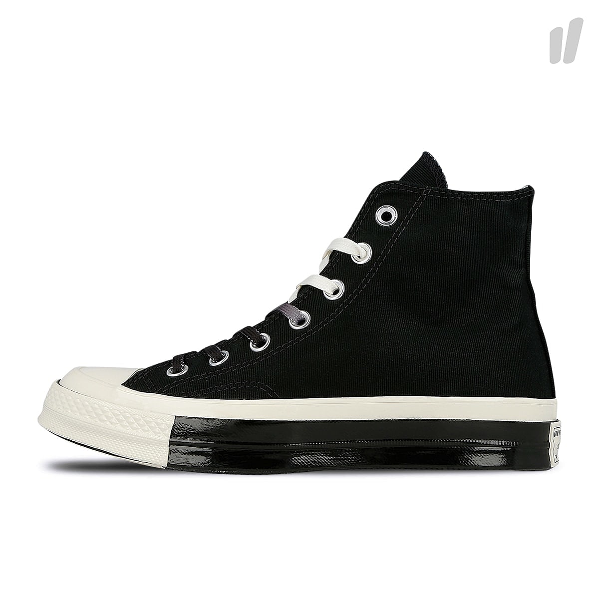 Converse chuck 70 high Black / Black / Egret Sneakers 161667C | Overkill