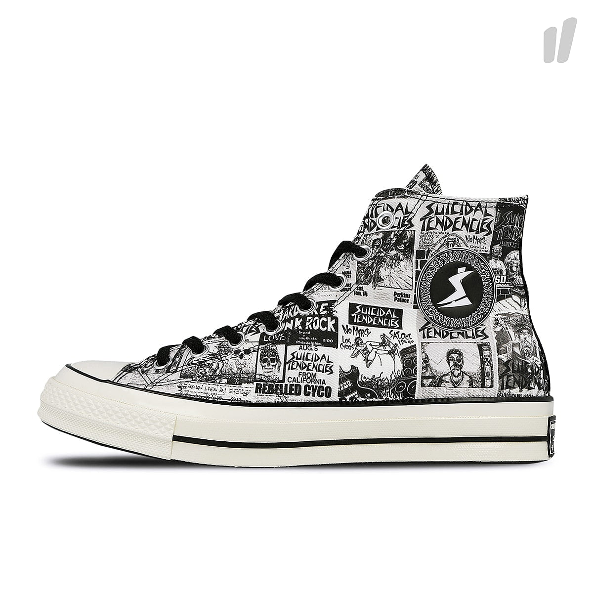 Converse chuck 70 high Black / Egret / White Sneakers 162880C | Overkill