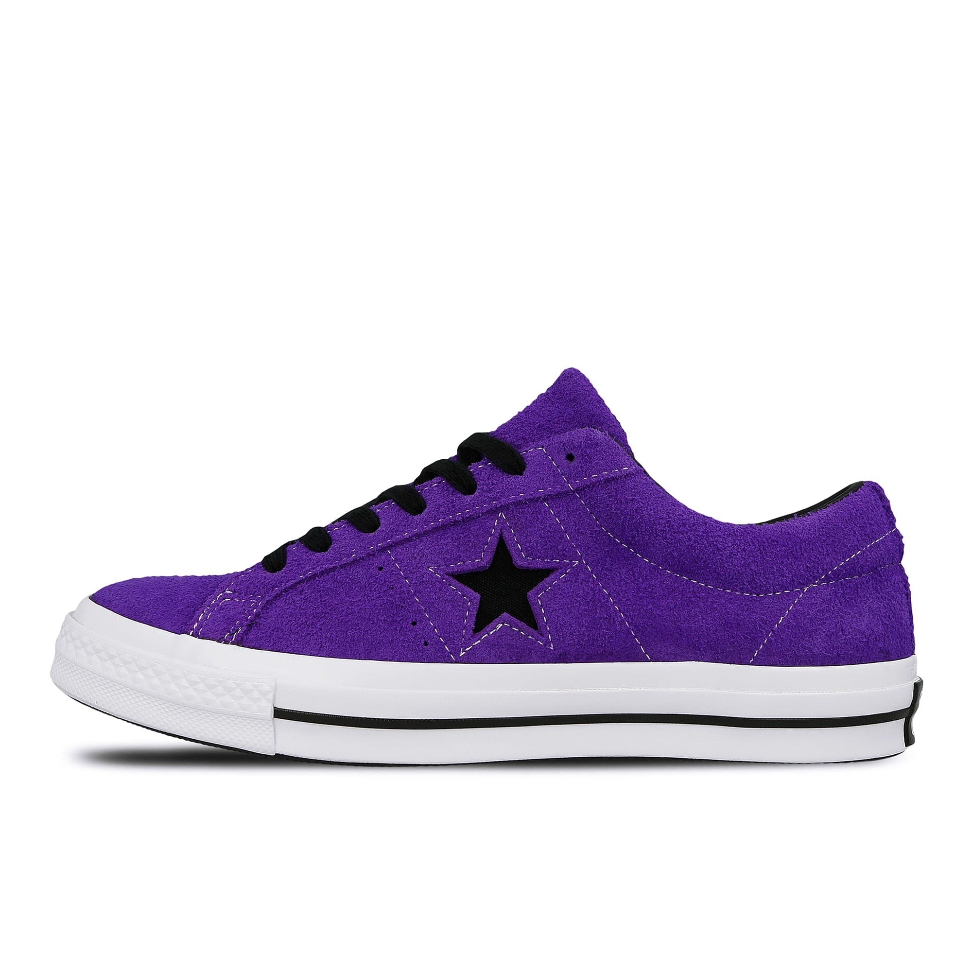 Converse one star ox Court Purple / Black / White Sneakers 163248C | Overkill