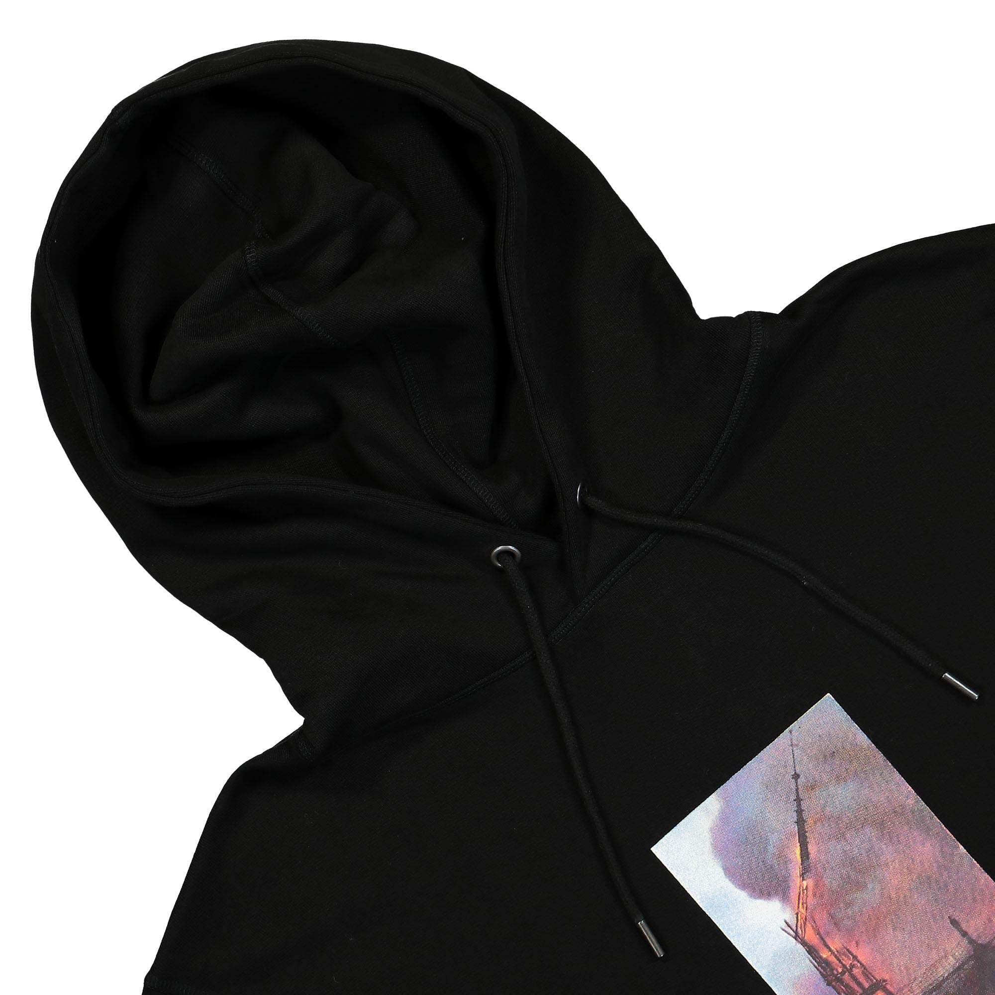 Wasted Paris Sight Hoodie Black Hoodies Material | Overkill