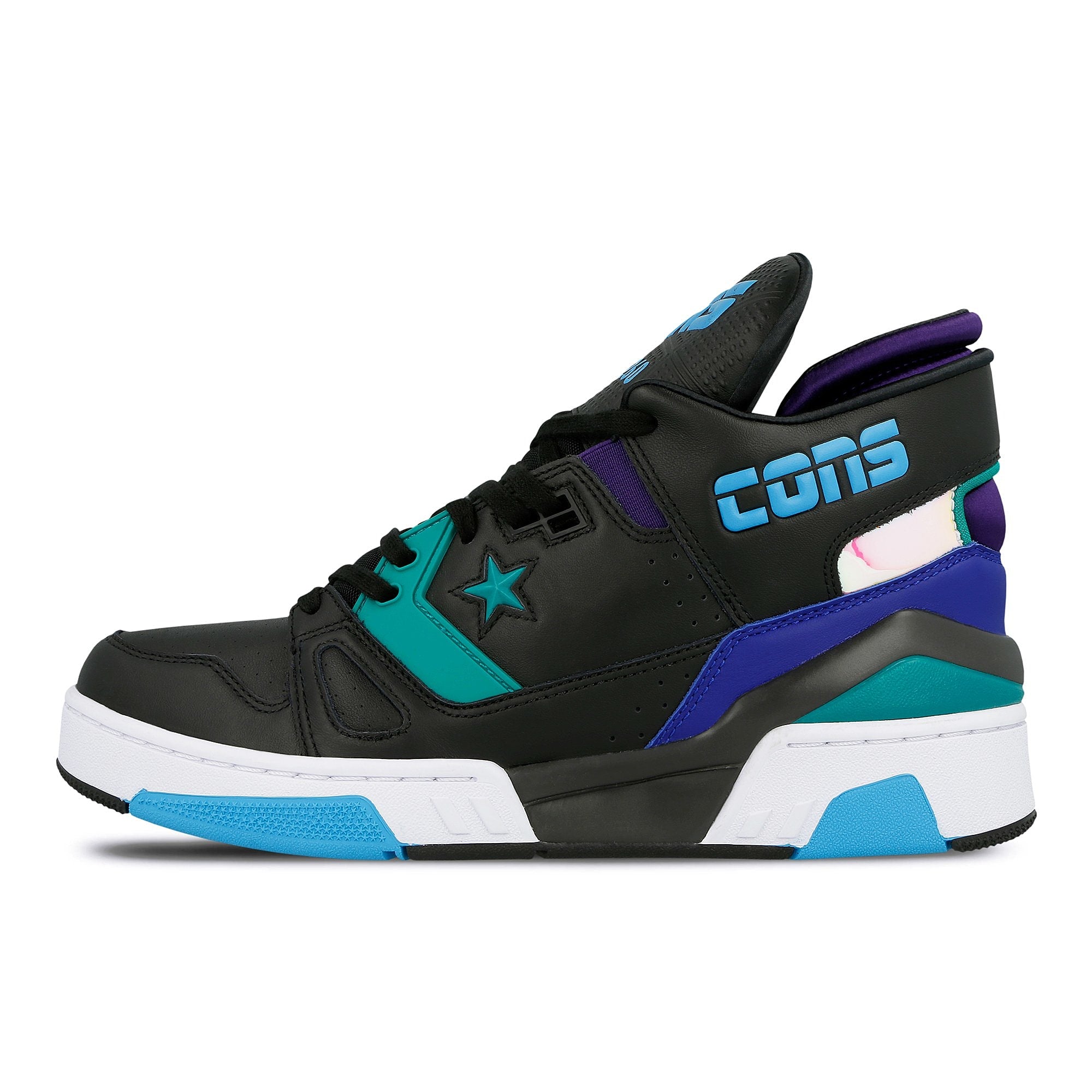 Converse erx 260 mid Black / Court Purple / Bold Jade Sneakers 164386C | Overkill