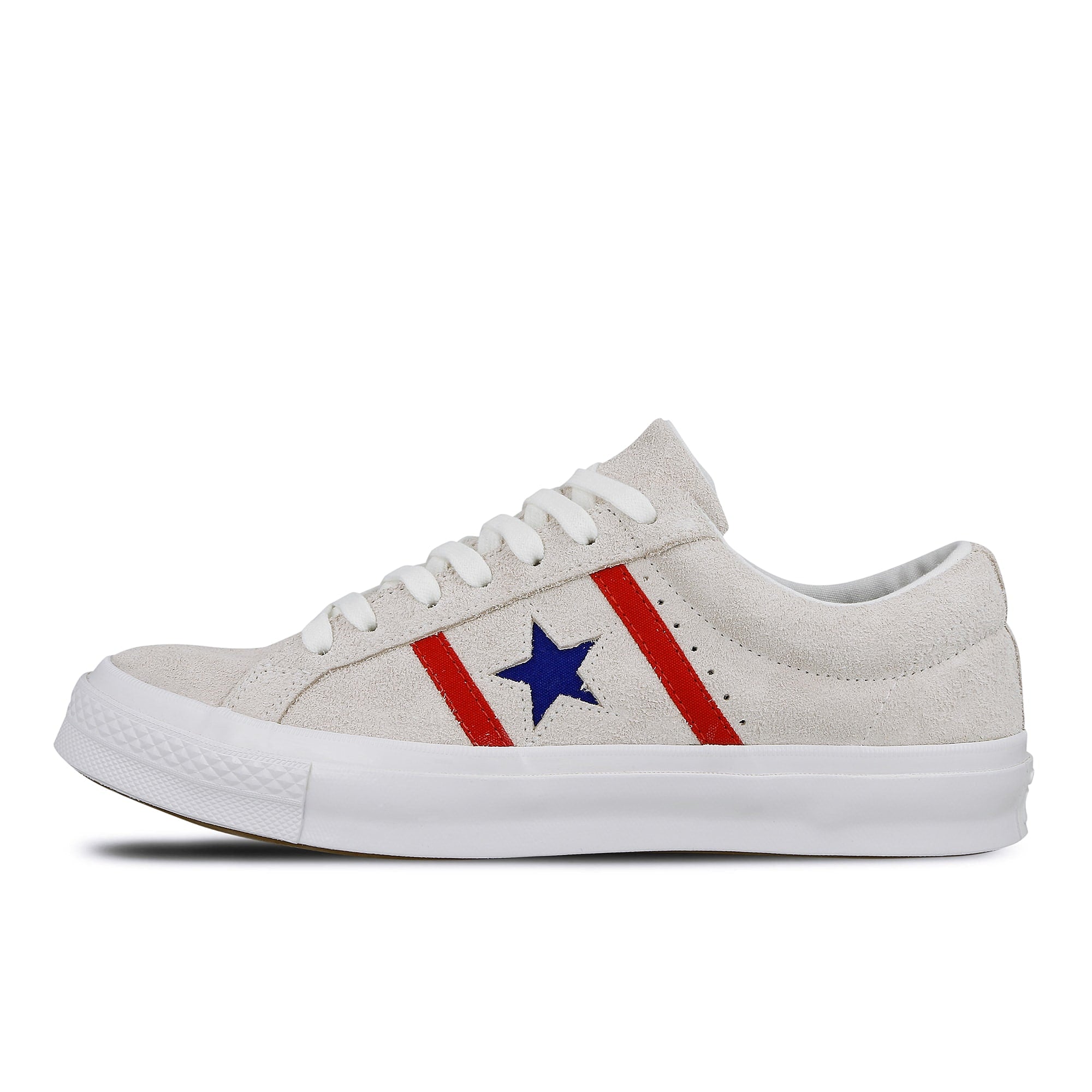 Converse one star academy ox White-Enamel Red-Blue Sneakers 164390C | Overkill