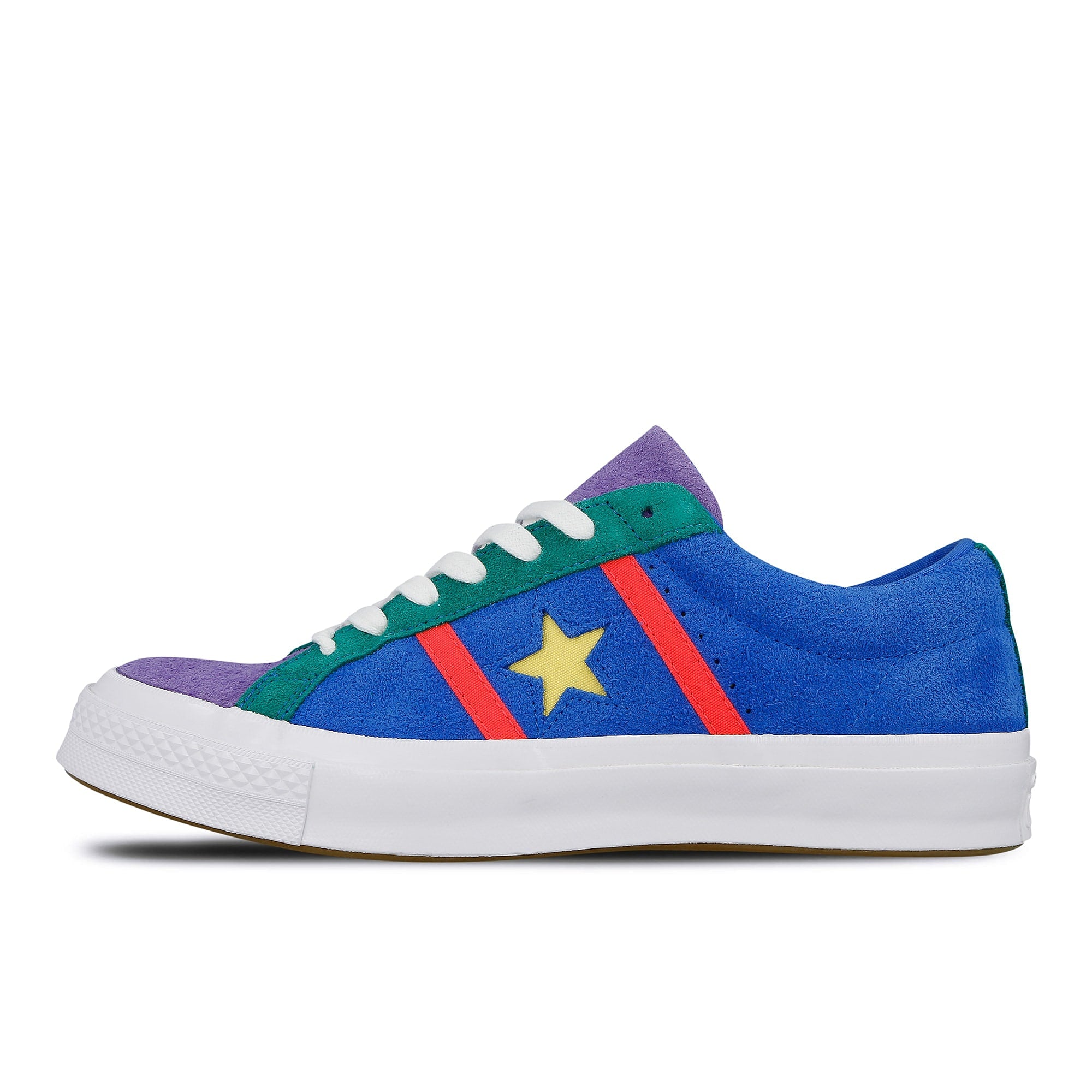 Converse one star academy ox Totally Blue / Racer Pink / White Sneakers 164392C | Overkill