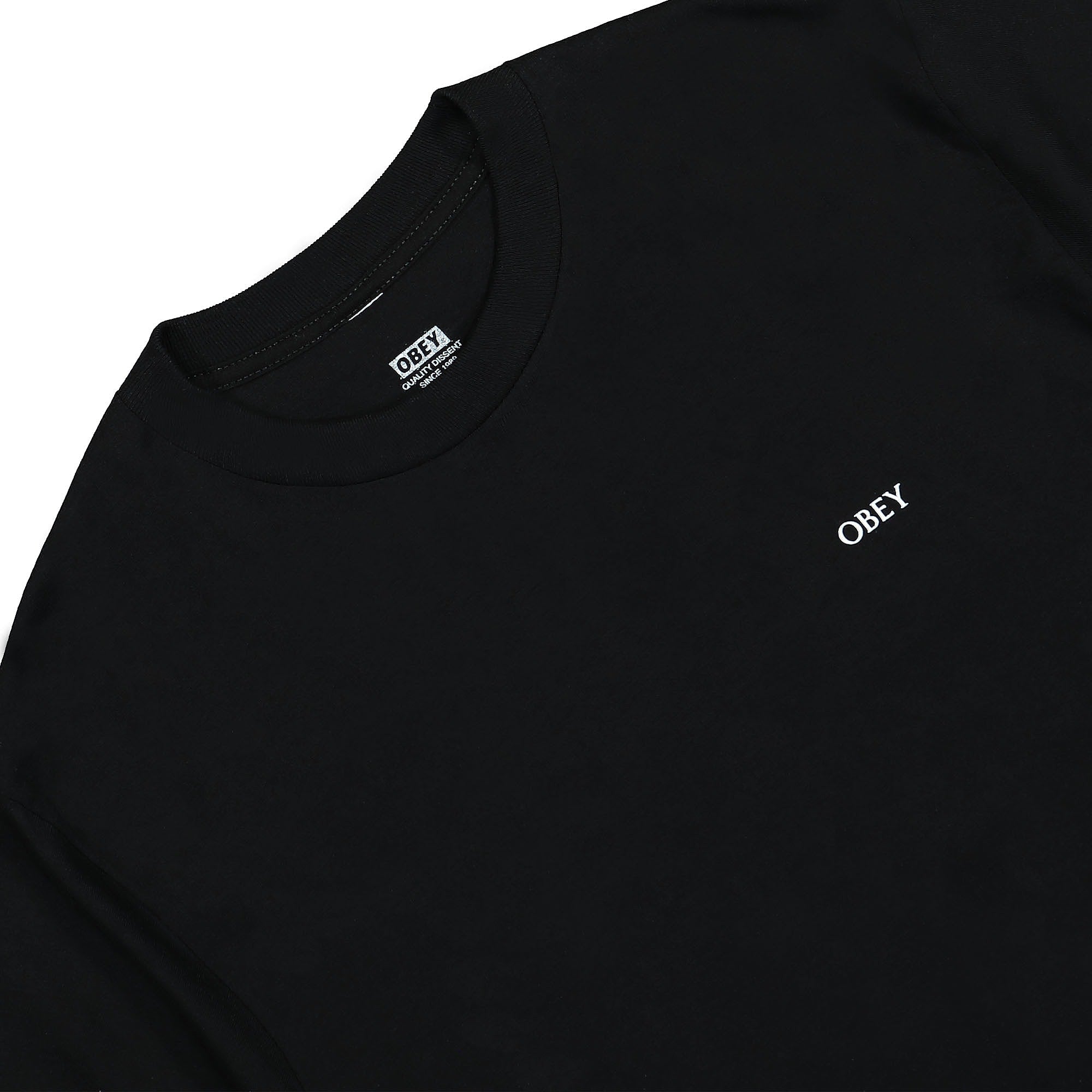 Obey AR-15 Lilly Tee Black T-Shirts Material | Overkill