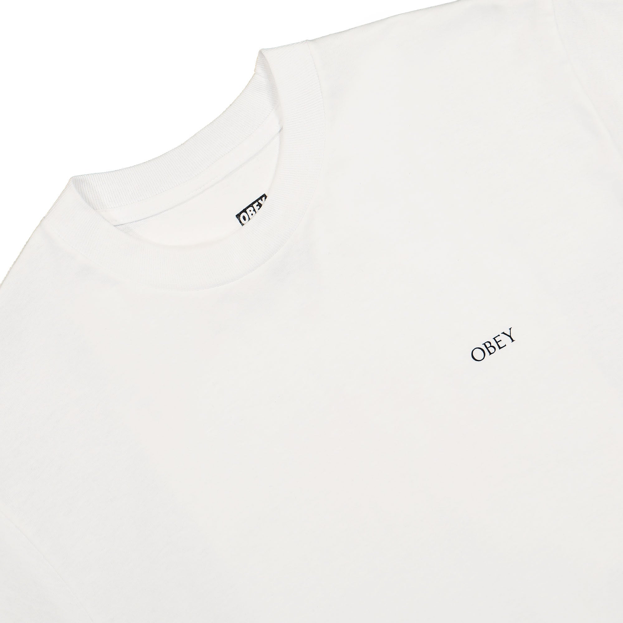 Obey Peace Dove Blue Tee White T-Shirts Material | Overkill