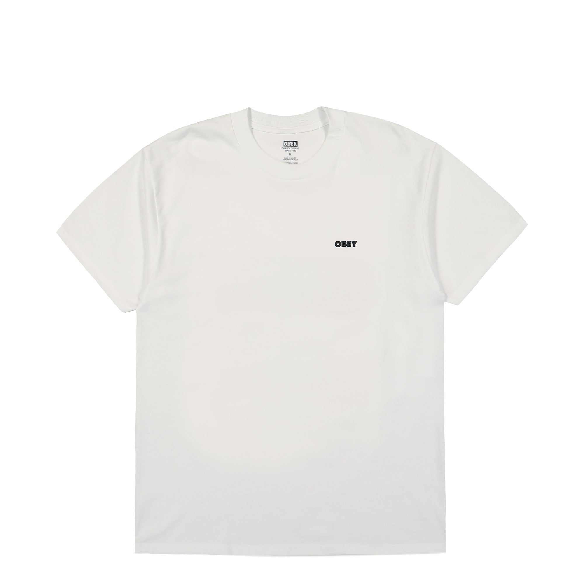 Obey Drink Crude Oil Cup T-Shirt 165263976-WHT | OVERKILL