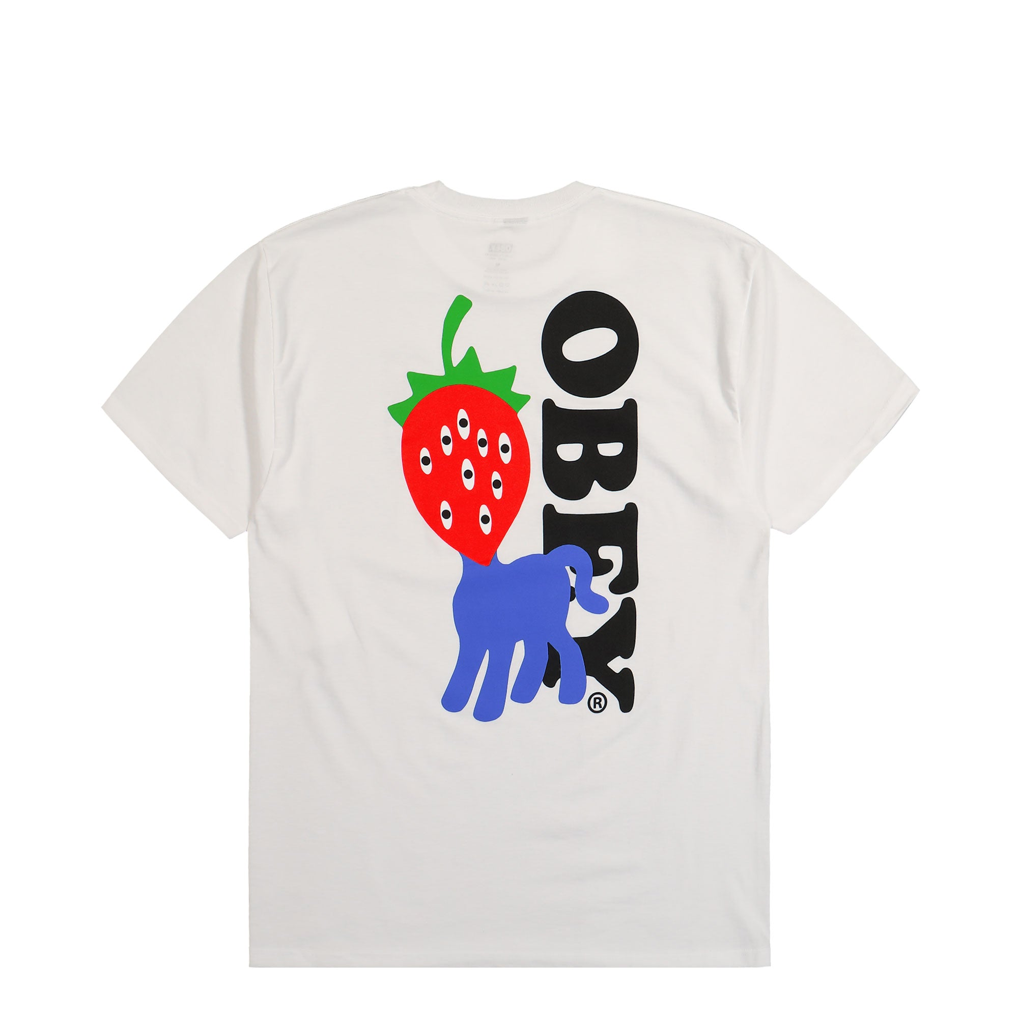 Obey Strawberry T-Shirt White T-Shirts Detail view 1 | Overkill