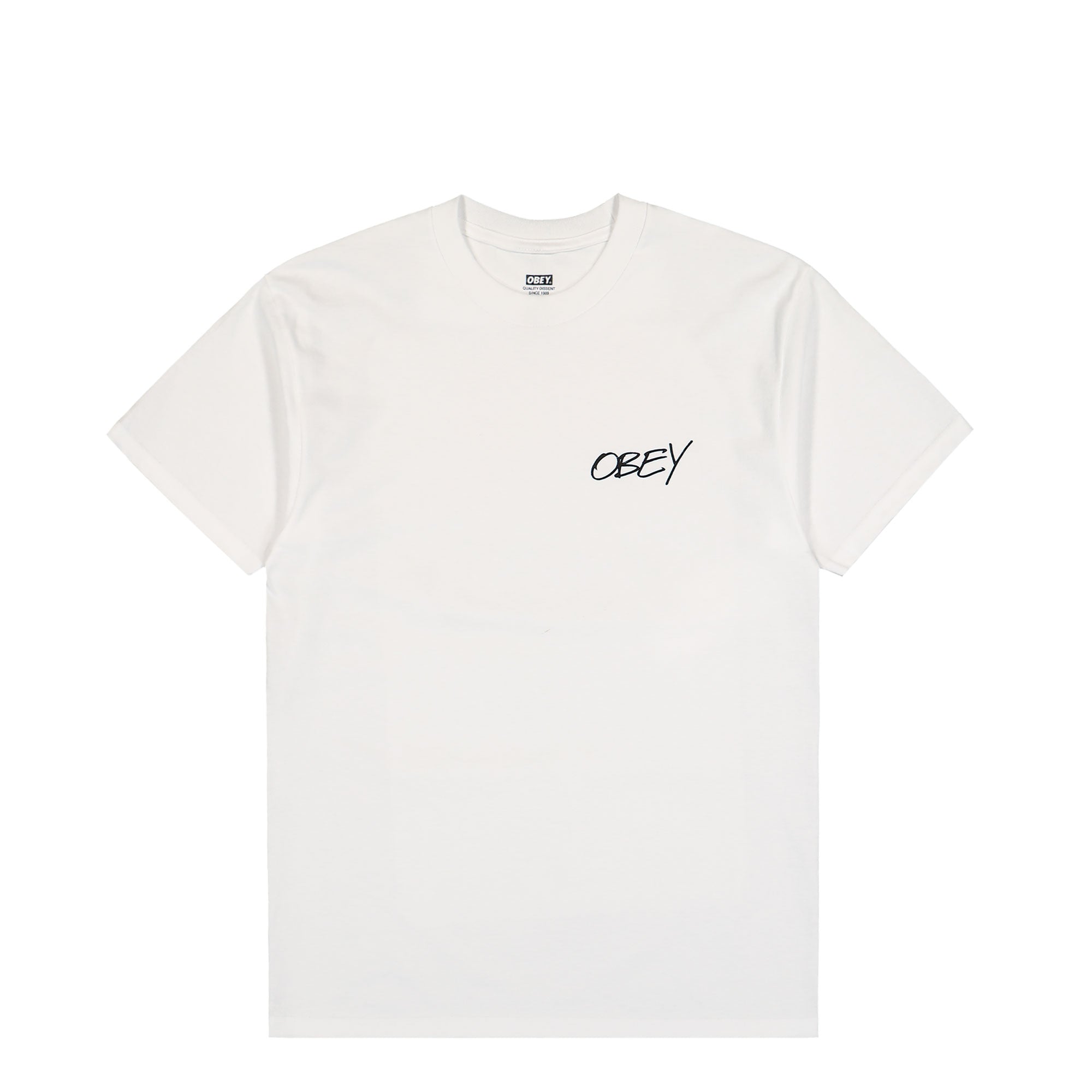Obey Poppies T-Shirt White T-Shirts 165264123 / White | Overkill