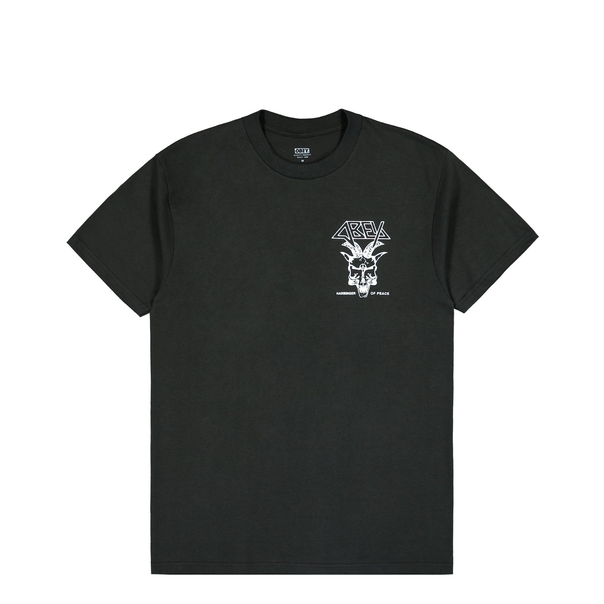 Obey Harbinger Of Peace T-Shirt Vintage Black T-Shirts 165264144 / Vintage Black | Overkill