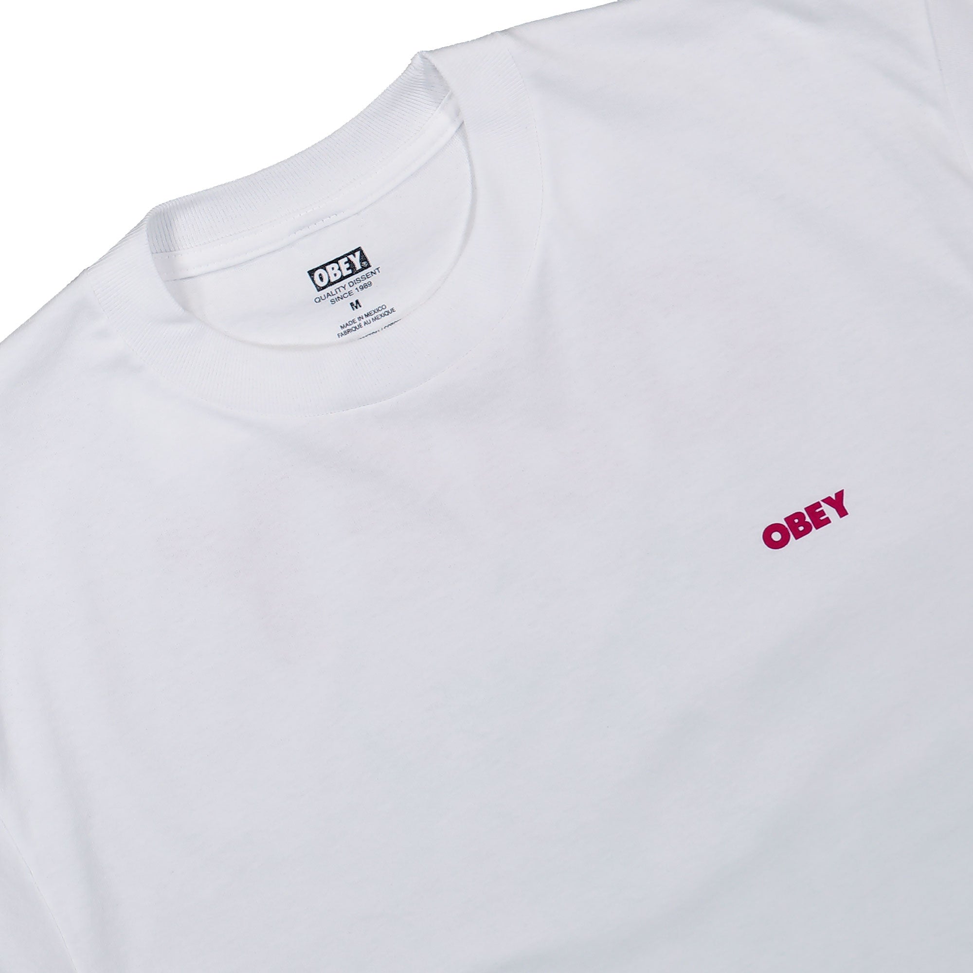 Obey Art Studio Flowers T-Shirt White T-Shirts 165264234 / White Detailfoto | Overkill